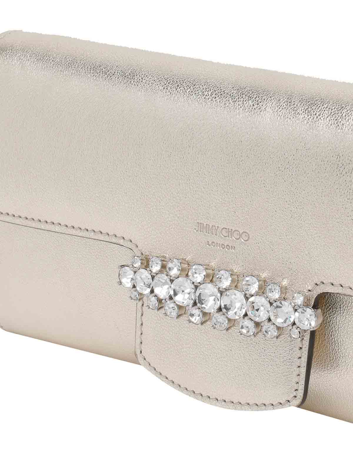 Gold Bing Chain Wallet BINGWALLETCHAINAZJ (JIMMY CHOO / 財布・カードケース ) | JIMMY CHOO (ジミー チュウ)(3)