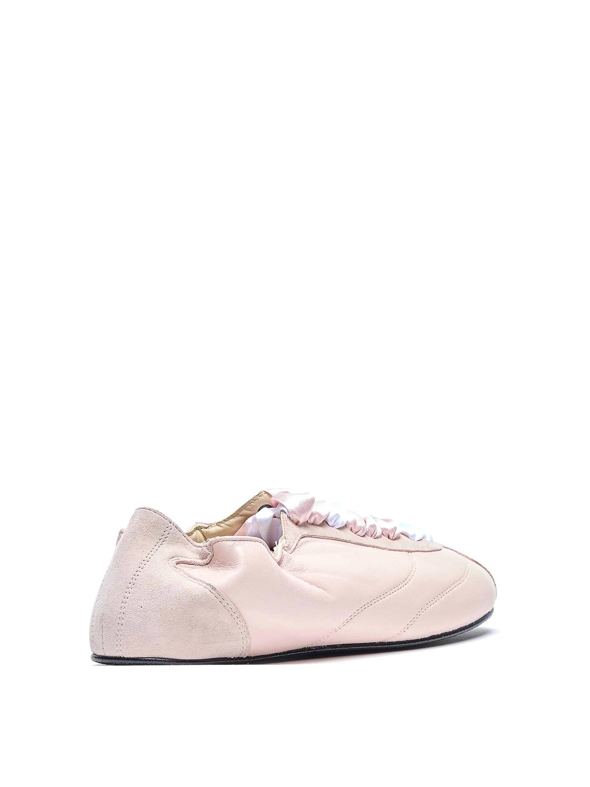Pink Silk Tennis Sneakers V4230MCVD899 (repetto / スニーカー ) | repetto (レペット)(1)