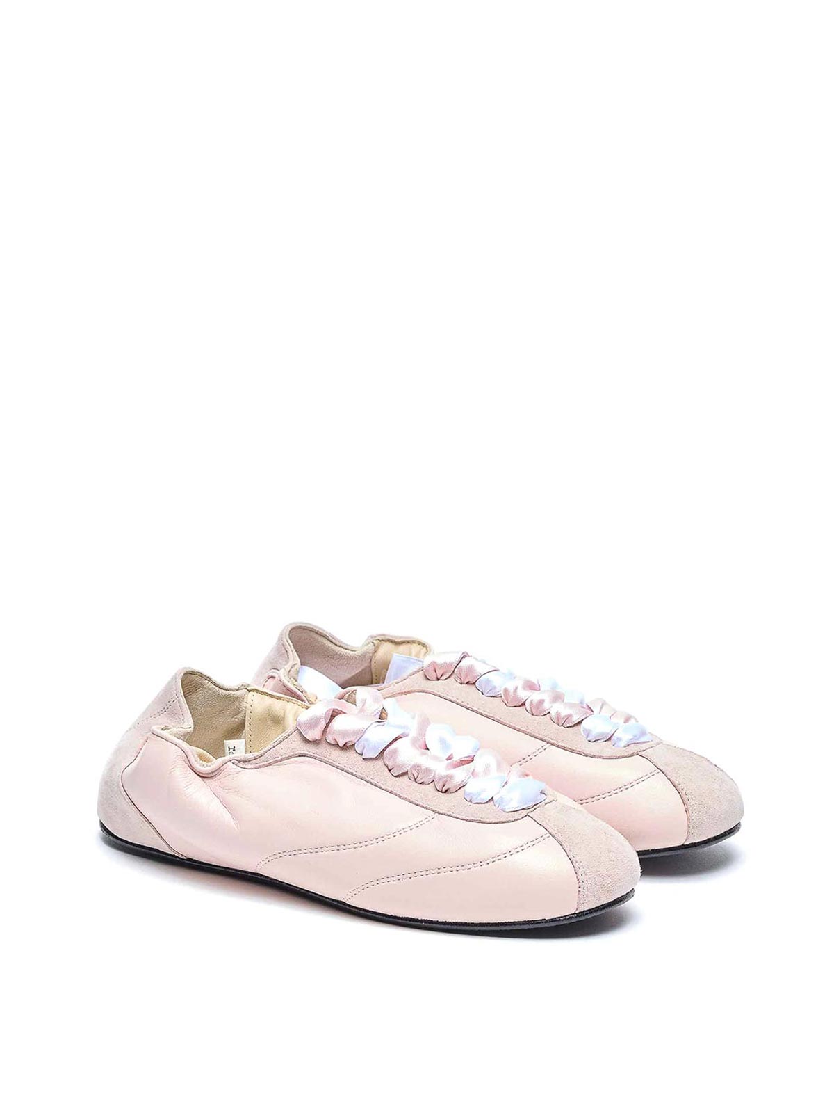 Pink Silk Tennis Sneakers V4230MCVD899 (repetto / スニーカー ) | repetto (レペット)(3)
