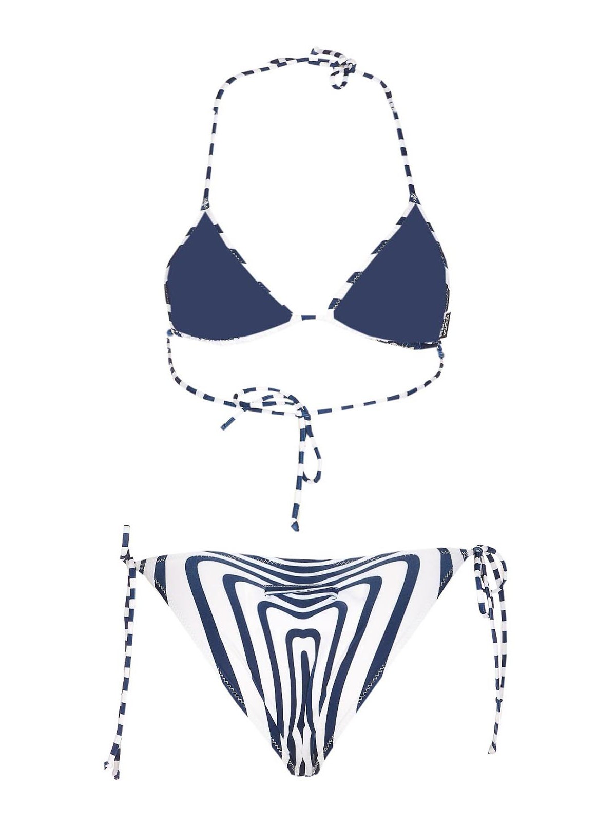 Blue And White Striped Bikini Set BS038J039P0159 (Jean Paul GAULTIER / スイムウェア ) | Jean Paul GAULTIER (ジャンポール ゴルチエ)(1)