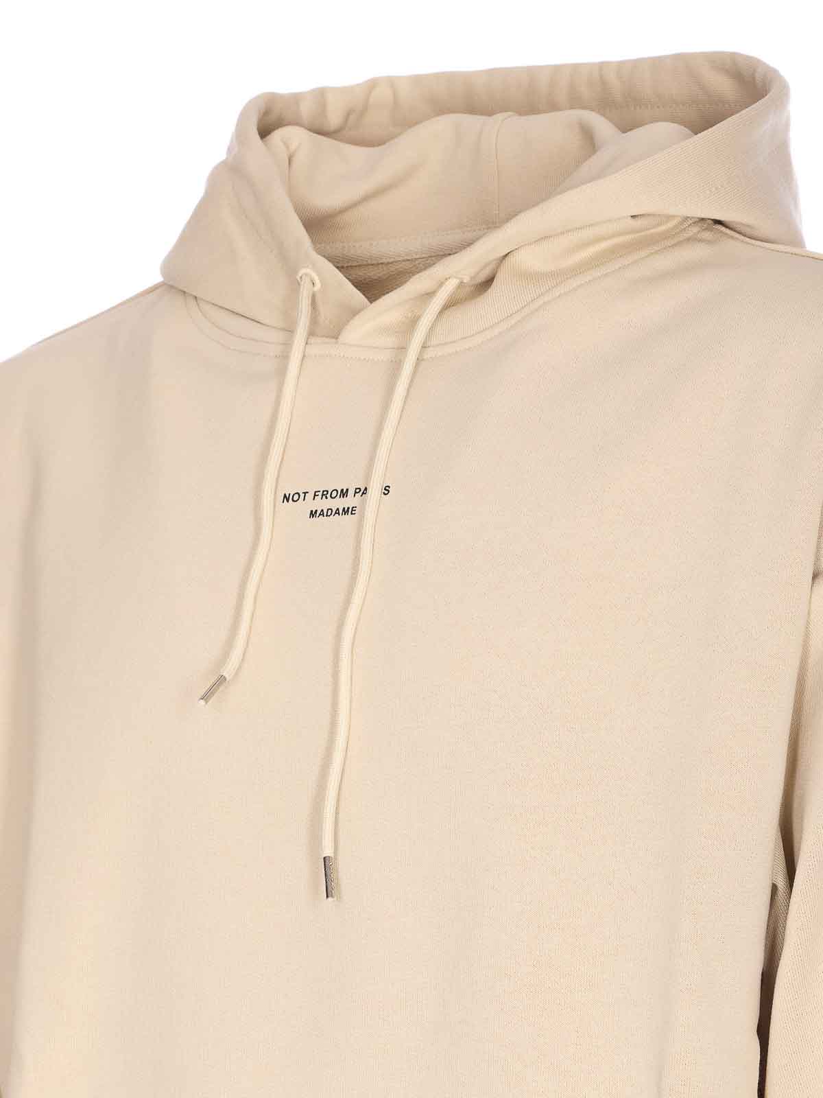 Beige Hoodie HO161CO127MT (Drôle De Monsieur / スウェット・フーディー ) | Drôle De Monsieur (ドロールドムッシュ)(2)