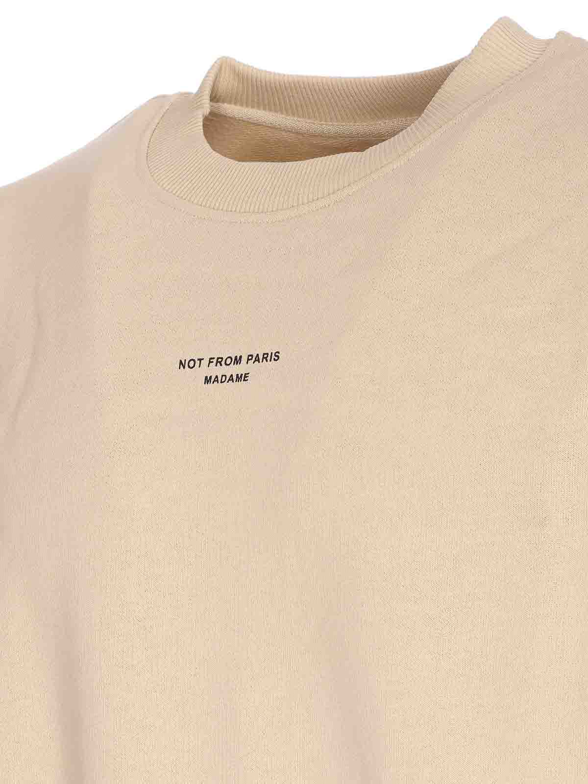 White Le Slogan Classique Sweatshirt SW148CO127MT (Drôle De Monsieur / スウェット・フーディー ) | Drôle De Monsieur (ドロールドムッシュ)(2)