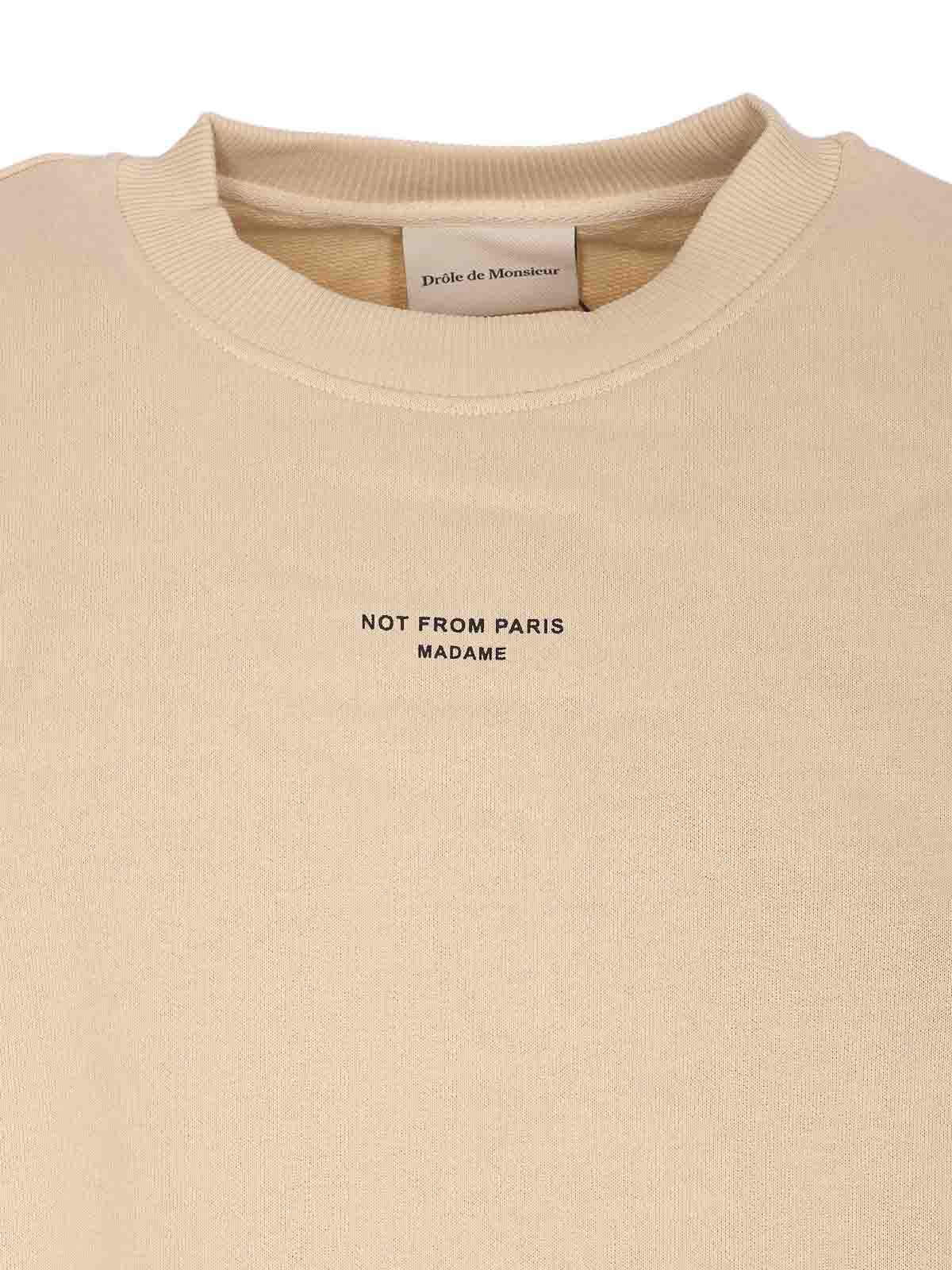 White Le Slogan Classique Sweatshirt SW148CO127MT (Drôle De Monsieur / スウェット・フーディー ) | Drôle De Monsieur (ドロールドムッシュ)(3)