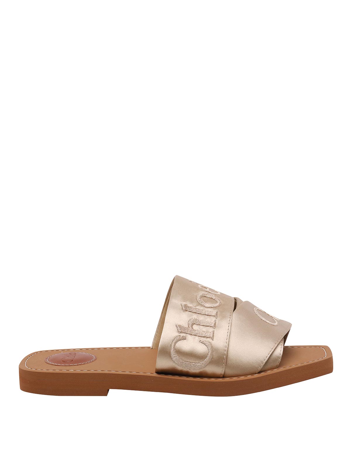 Gold Woody Sandals 26S188VH291 (Chloé / サンダル ) | Chloé (クロエ)