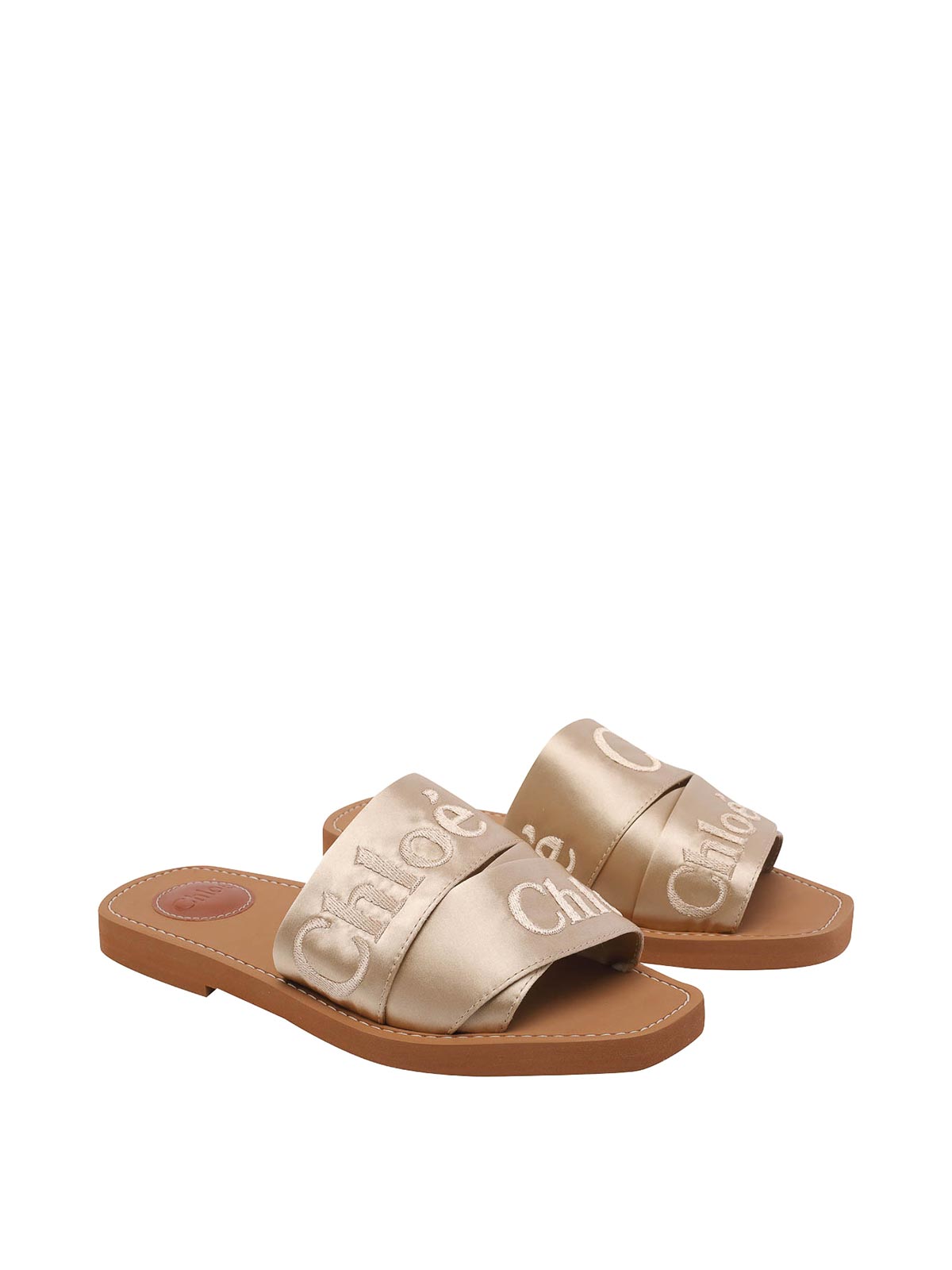 Gold Woody Sandals 26S188VH291 (Chloé / サンダル ) | Chloé (クロエ)(1)
