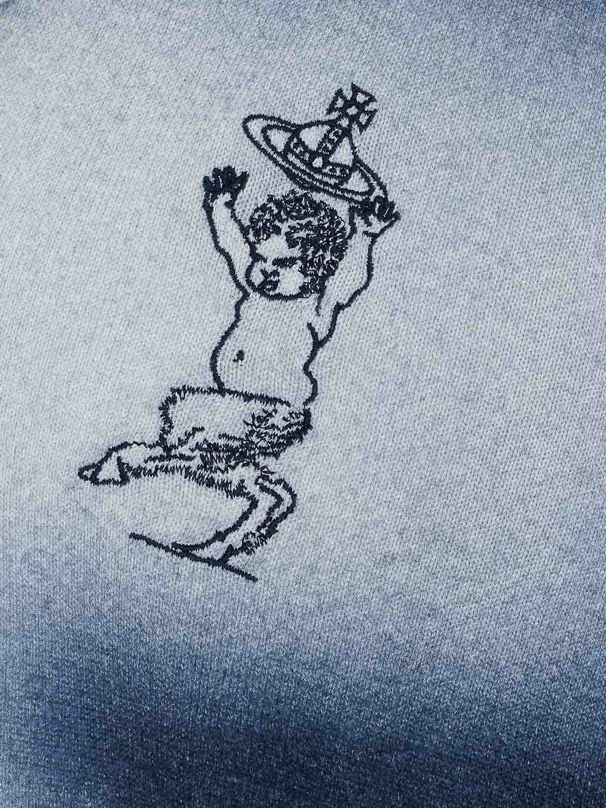 Blue Bizet Sweater 2701002ZY004IK410 (Vivienne Westwood / ニット・セーター・カーディガン ) | Vivienne Westwood (ヴィヴィアン・ウェストウッド)(2)