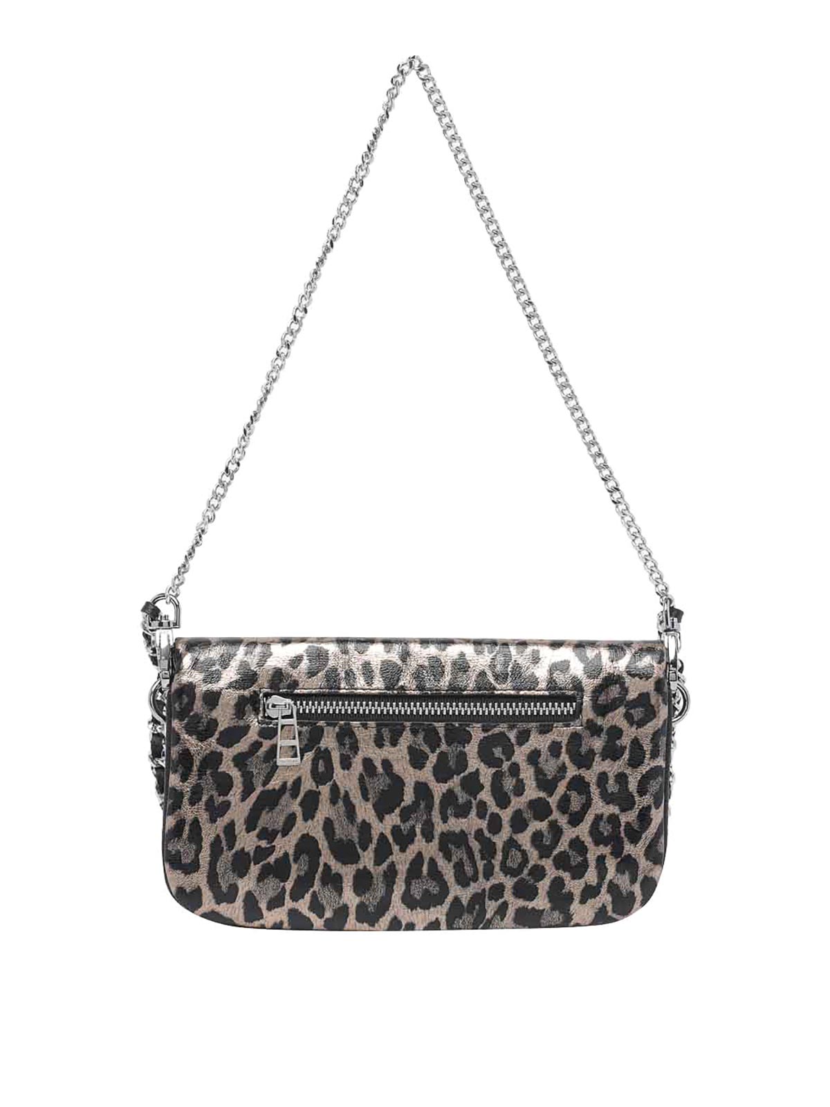 Silver Nano Rock Leopard Effect Crossbody Bag LWBA04190020 (ZADIG & VOLTAIRE / ハンドバッグ・ショルダーバッグ ) | ZADIG & VOLTAIRE (ザディグ エ ヴォルテール)(2)
