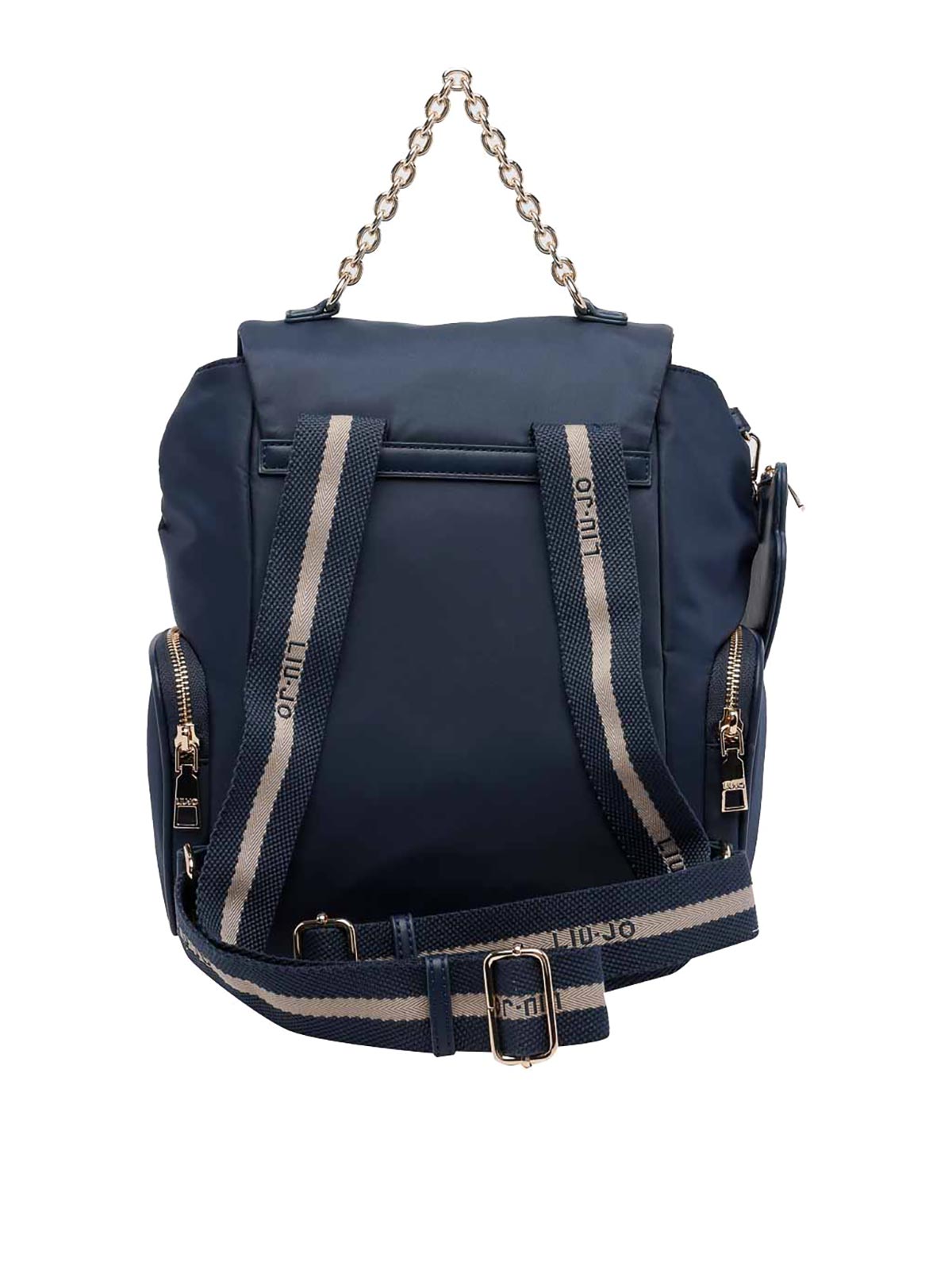 Dark Navy Logo Backpack AA6174T382A94024 (LIU•JO / バックパック ) | LIU•JO (リュー・ジョー)(2)