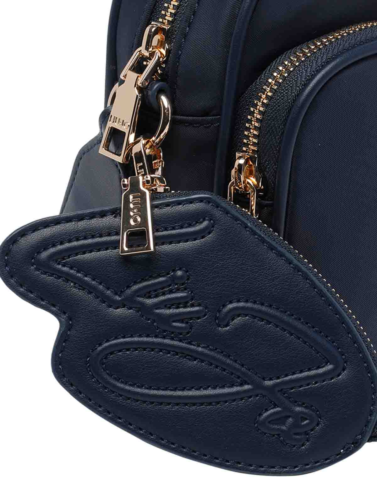 Black Logo Crossbody Bag AA6176T382A94024 (LIU•JO / ハンドバッグ・ショルダーバッグ ) | LIU•JO (リュー・ジョー)(3)