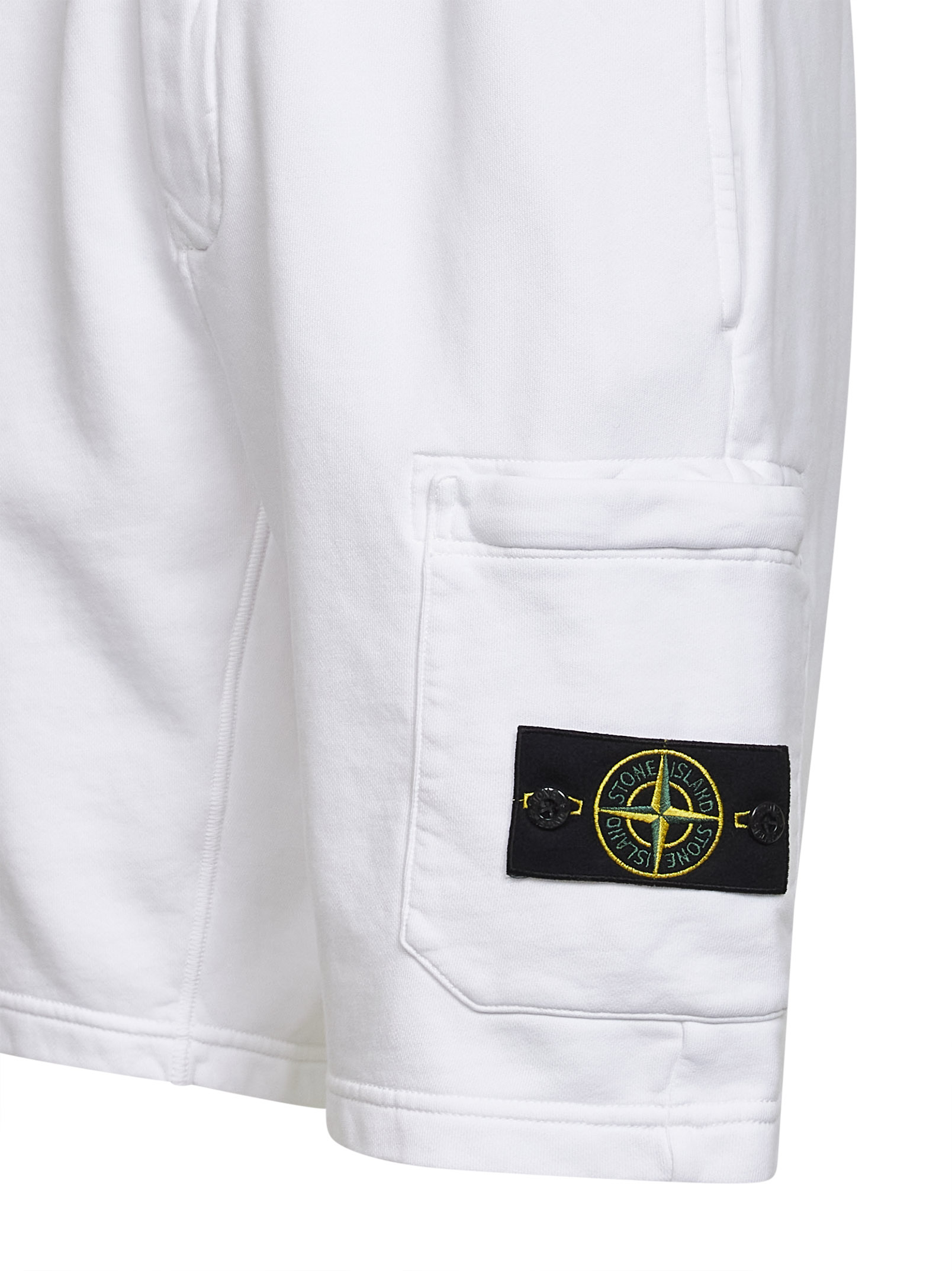 Stone Island Shorts White L1S156200011S0051V0001 (STONE ISLAND / ショートパンツ ) | STONE ISLAND (ストーンアイランド)(2)