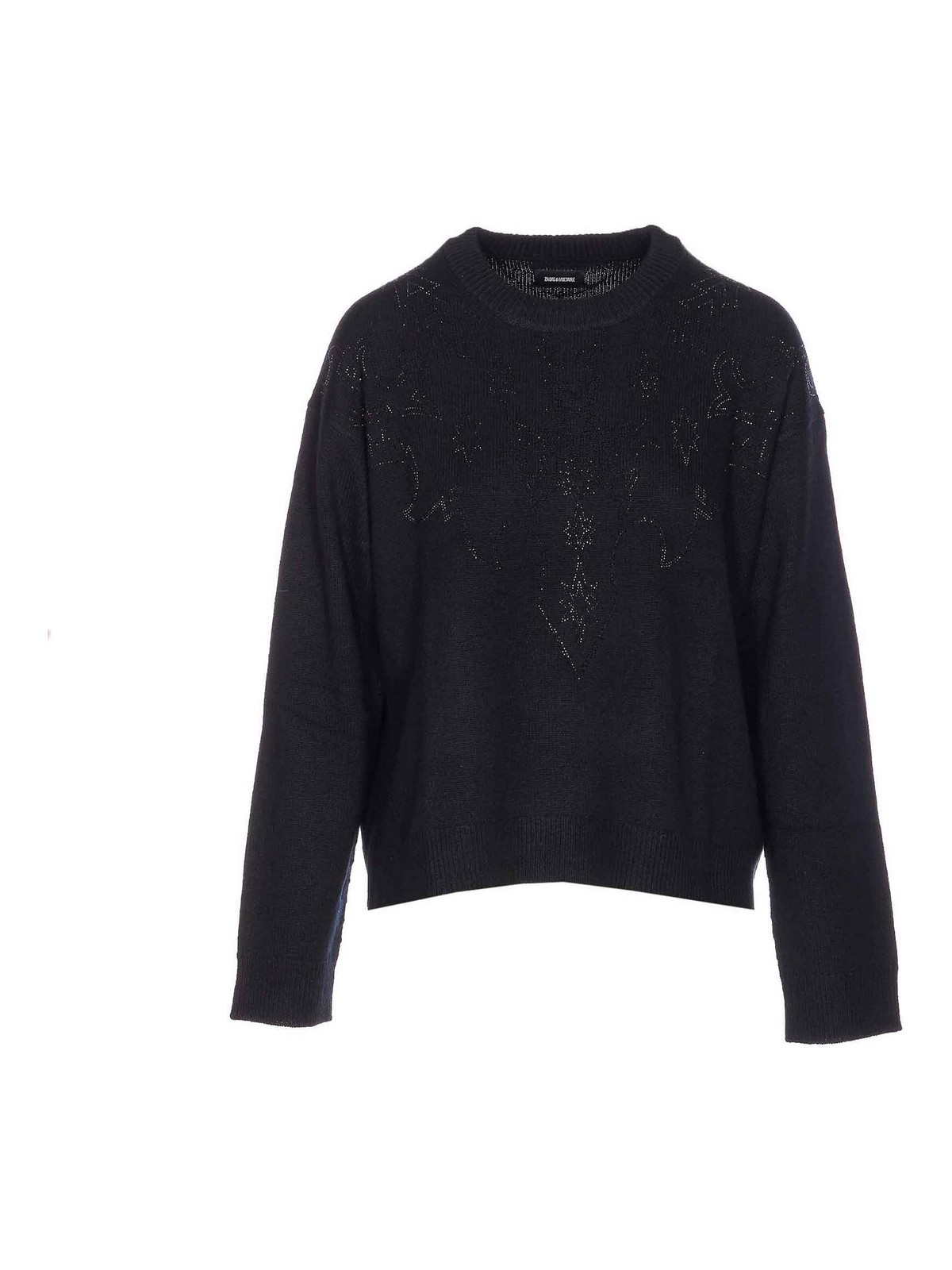 Black Markuz Sweater KWSW02841011 (ZADIG & VOLTAIRE / ニット・セーター・カーディガン ) | ZADIG & VOLTAIRE (ザディグ エ ヴォルテール)