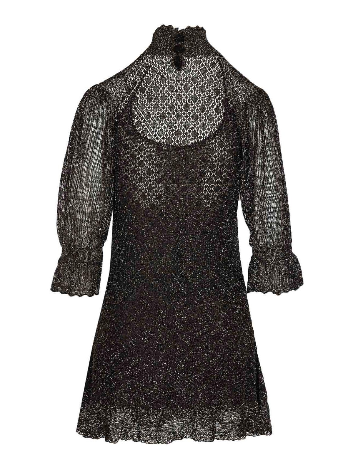 Black Gold Dress 26SMR036200YY (Chloé / ワンピース・ドレス・オールインワン ) | Chloé (クロエ)(1)