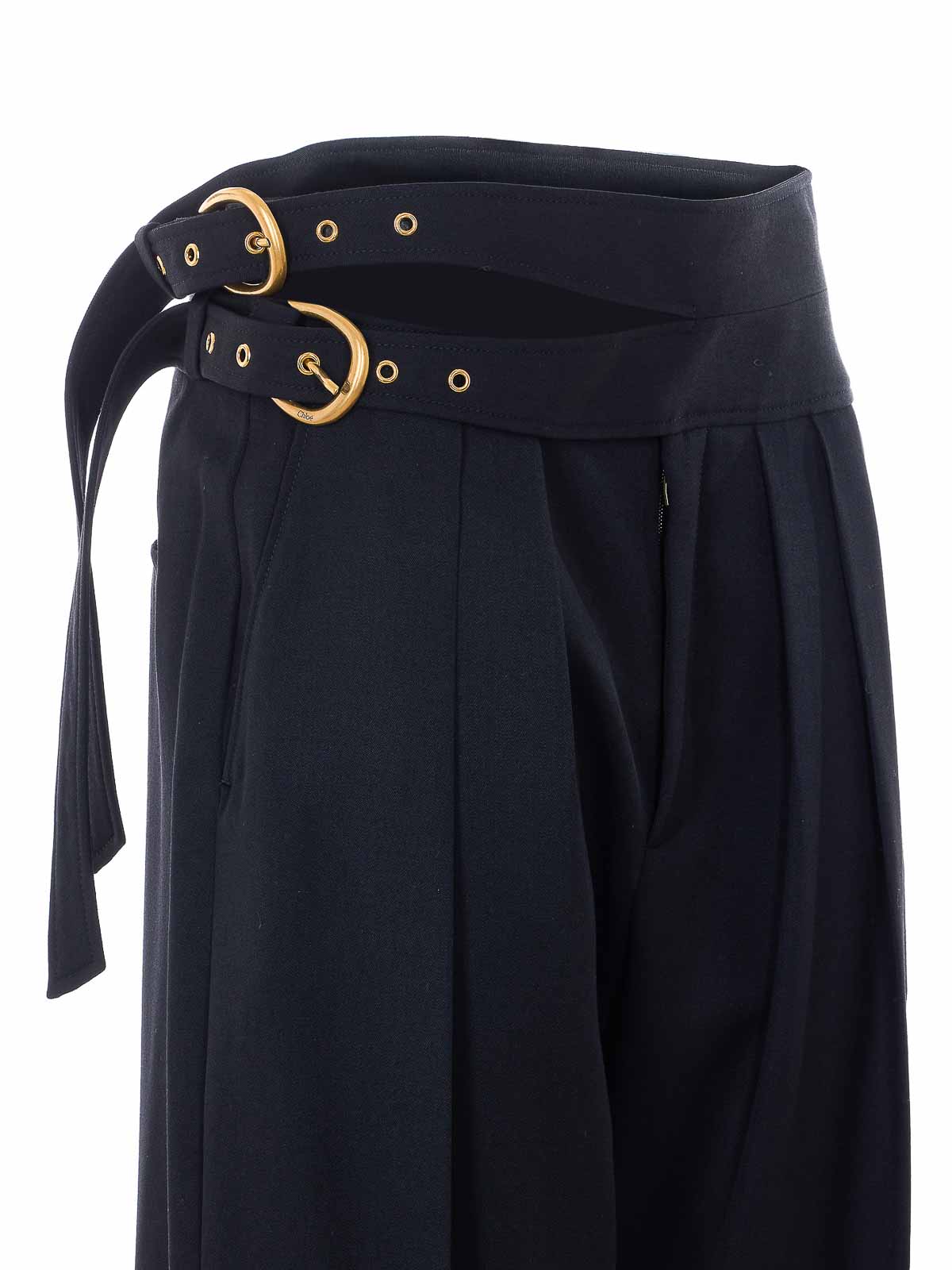 Black Pants 26SPA08067001 (Chloé / パンツ ) | Chloé (クロエ)(2)