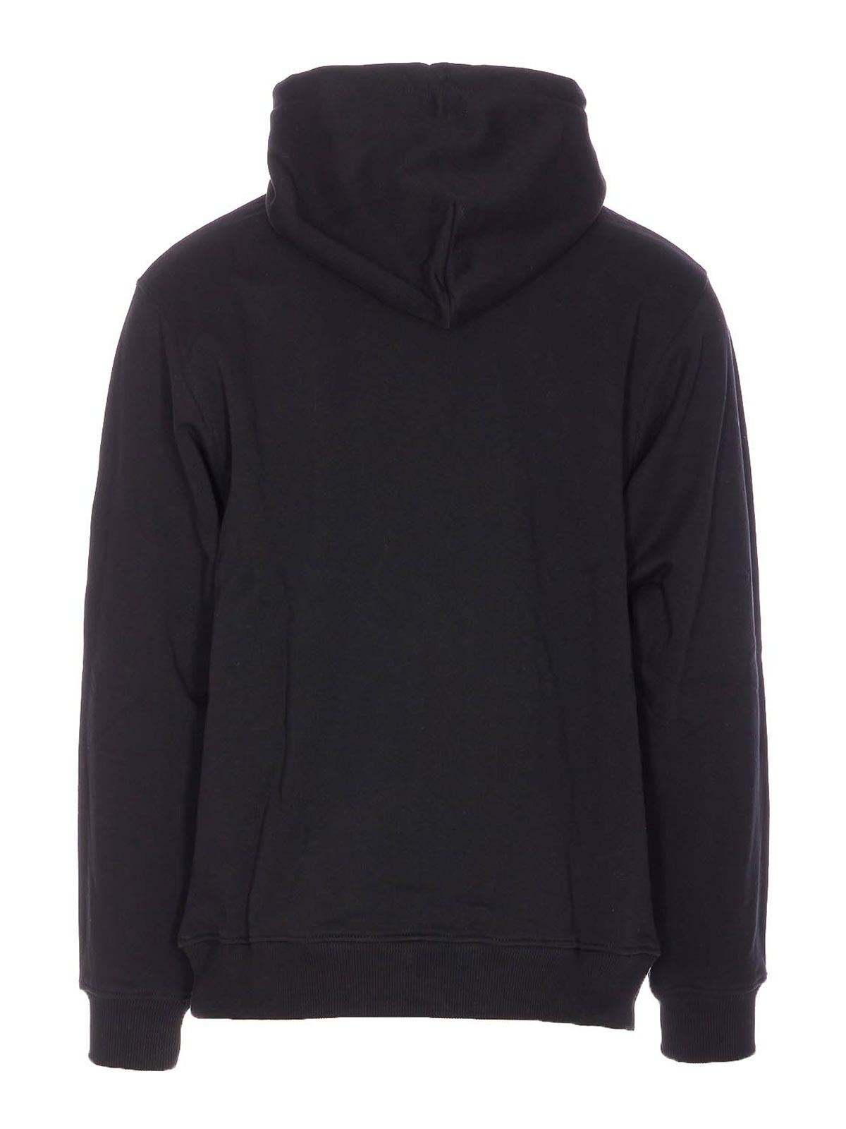 Black Hoodie HO161CO127BL (Drôle De Monsieur / スウェット・フーディー ) | Drôle De Monsieur (ドロールドムッシュ)(1)
