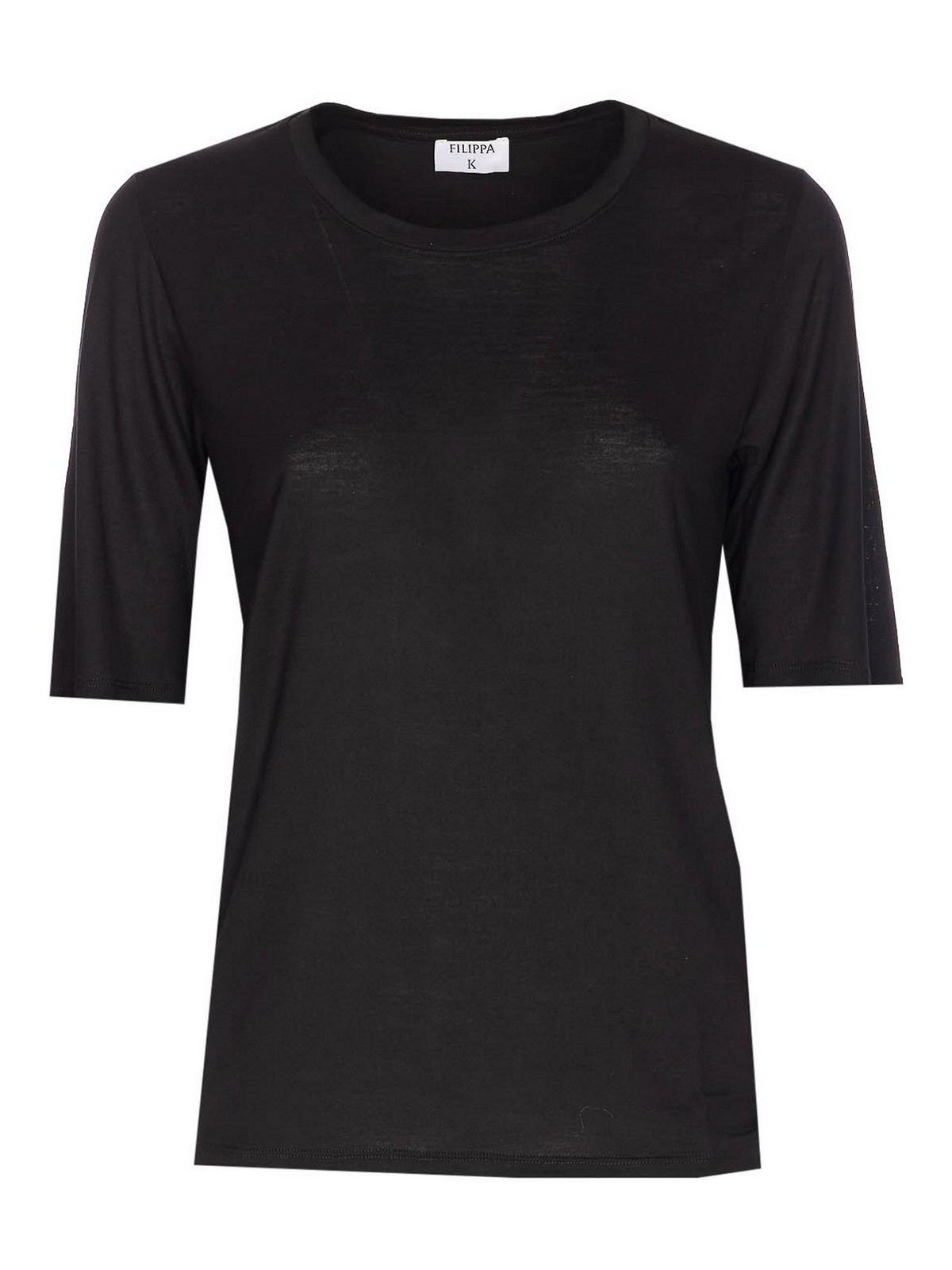 Black Elena T-Shirt 289051433 (FILIPPA K / Tシャツ・カットソー ) | FILIPPA K (フィリッパ コー)