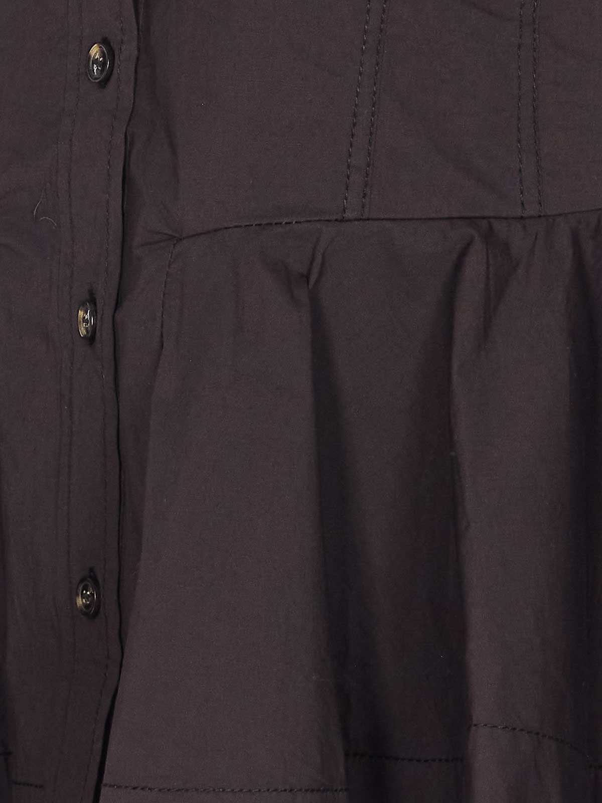 Black Oxford Shirt A1040093099 (GANNI / シャツ・ブラウス ) | GANNI (ガニー)(2)