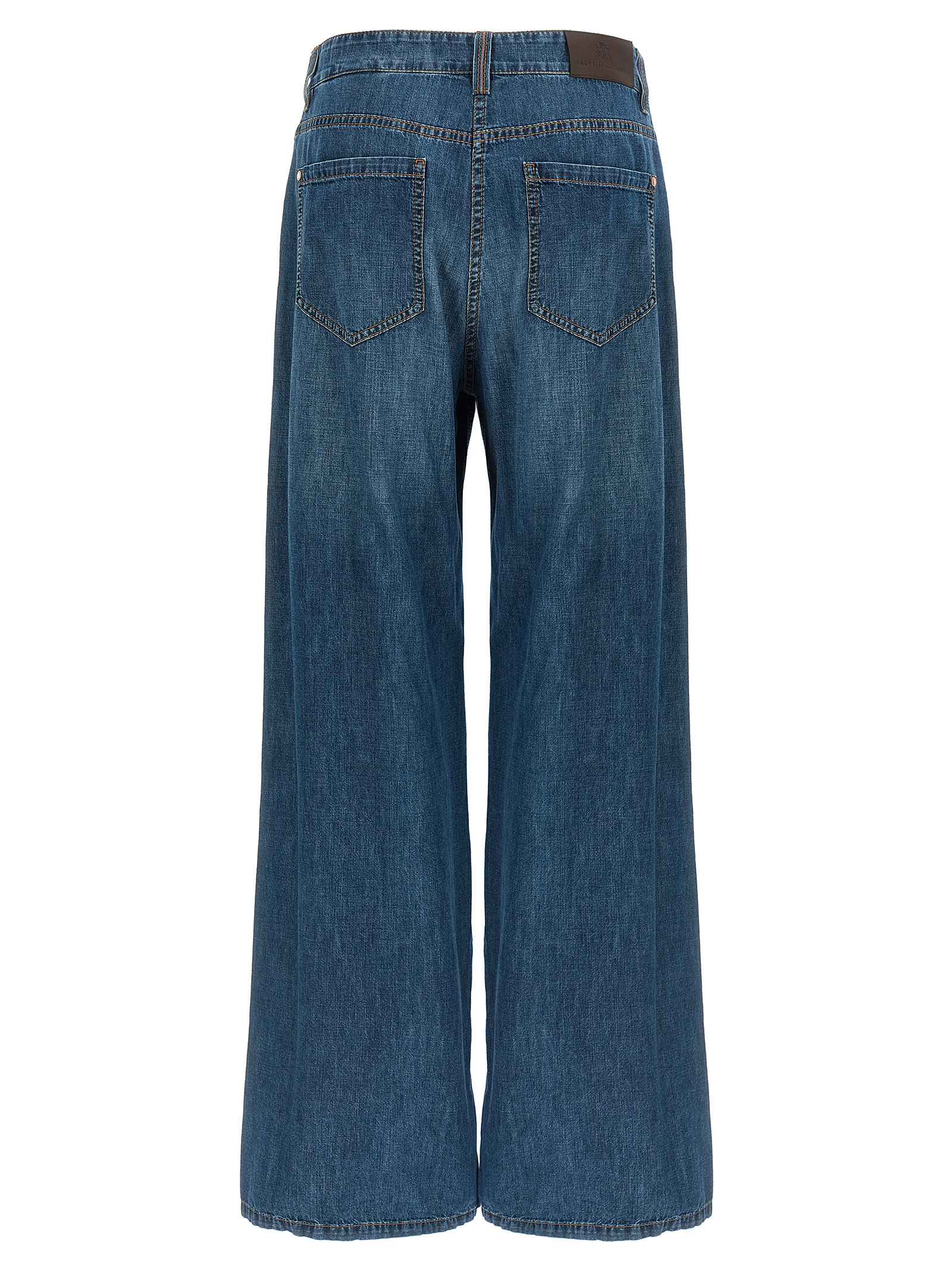 Wide leg jeans MH192P4039C9393 (Brunello Cucinelli / ジーンズ ) | Brunello Cucinelli (ブルネロ・クチネリ)(1)