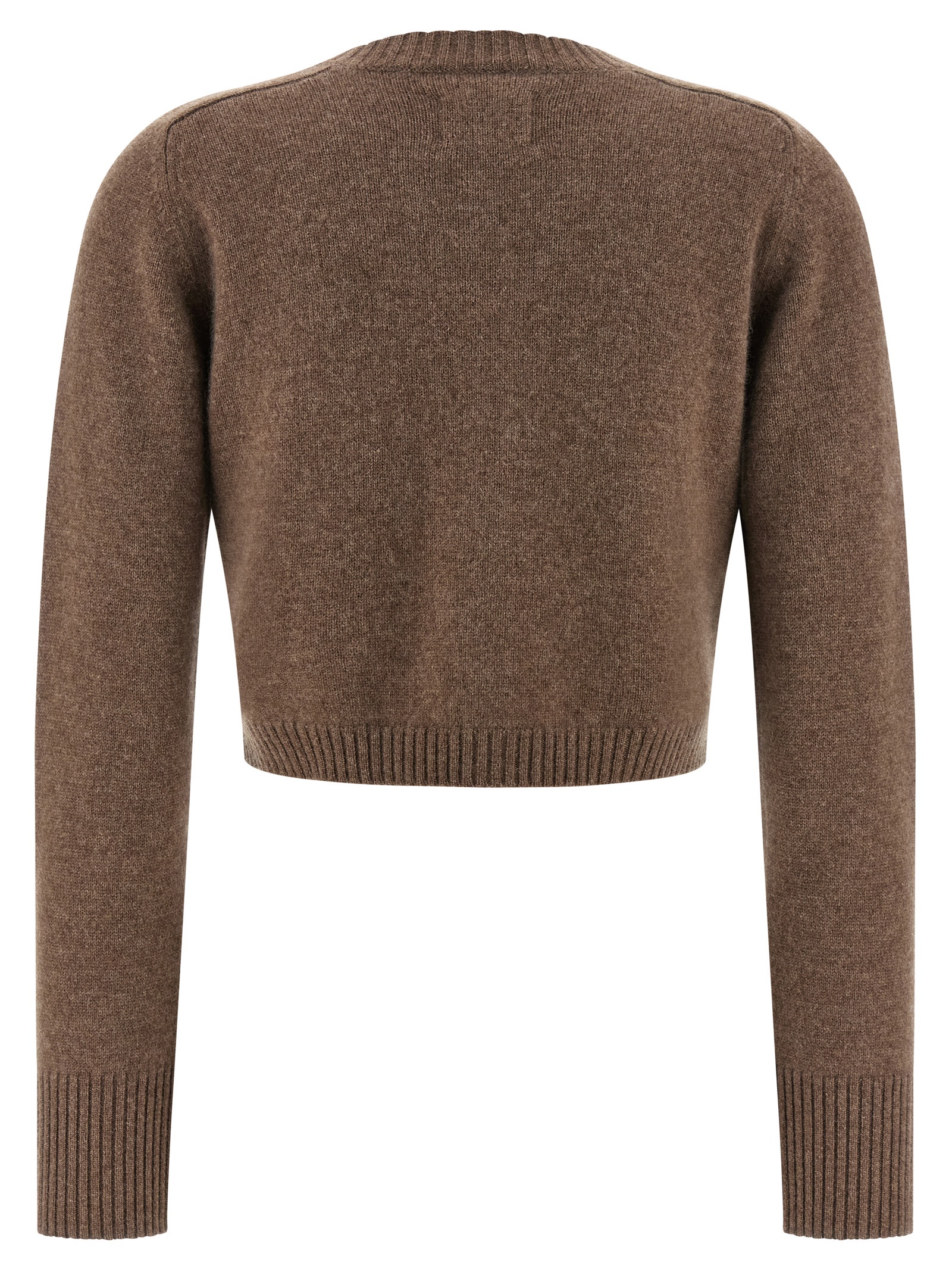 'Zephir Lds' cardigan ZEPHIRLDSBROWNMELANGE (LOULOU STUDIO / ニット・セーター・カーディガン ) | LOULOU STUDIO (ルルスタジオ)(1)