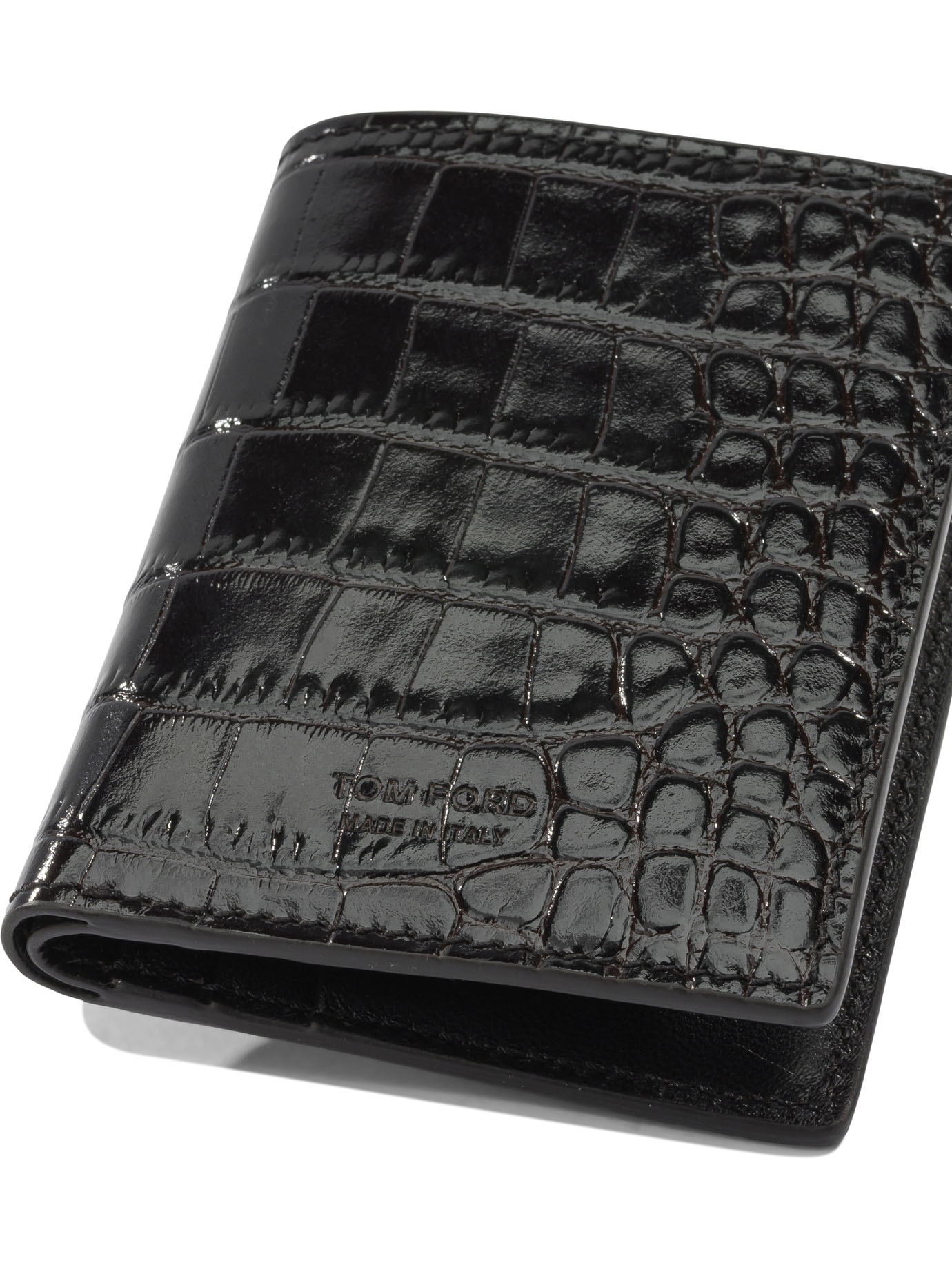 Crocodile-effect folding card holder Y0279LCL439SEDB (TOM FORD / 財布・カードケース ) | TOM FORD (トムフォード)(3)