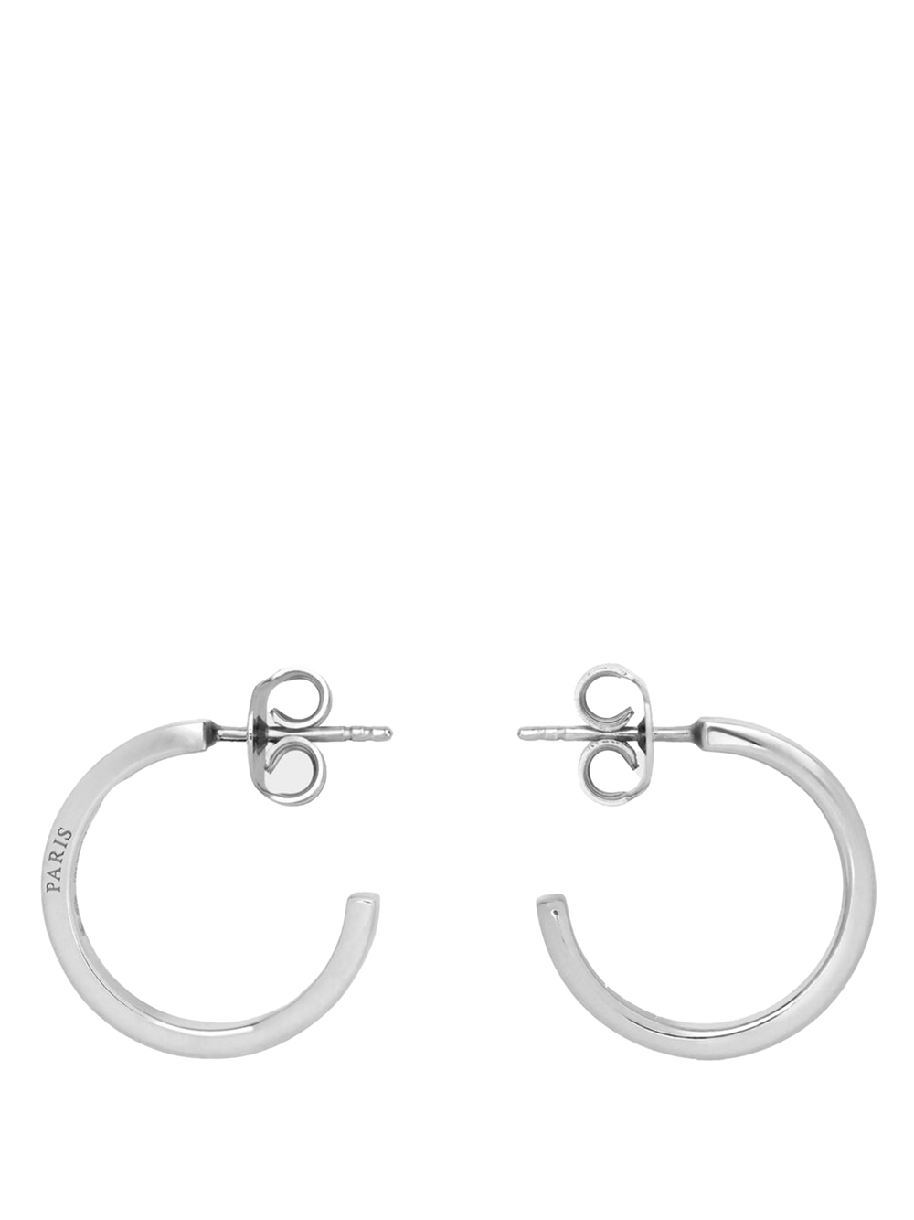 LOGO EARRINGS IN STERLING SILVER SM1VG0057P8865202 (Maison Margiela / ピアス・イヤリング ) | Maison Margiela (メゾン マルジェラ)(1)