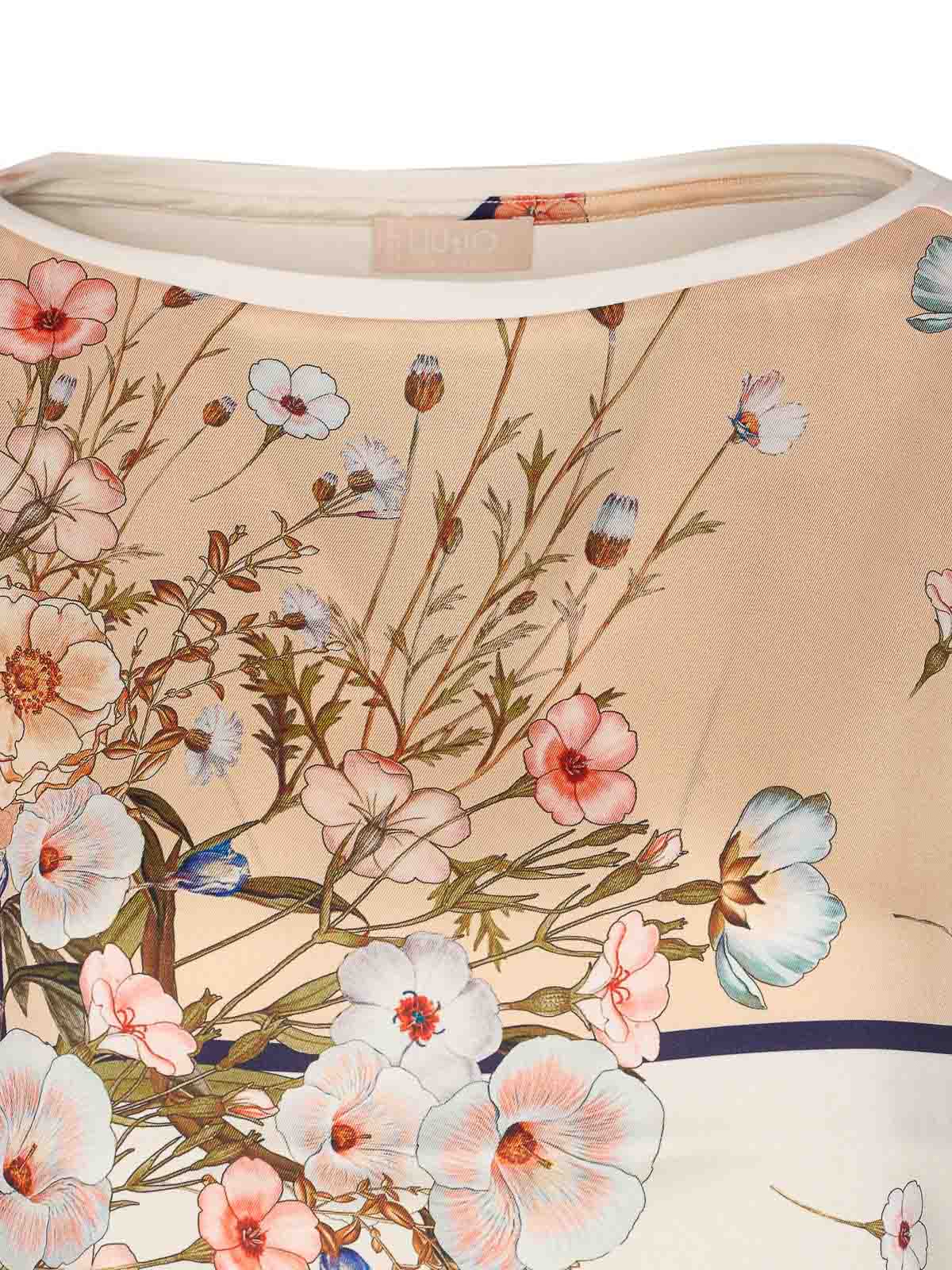 White T-Shirt WA6437J6308P9373 (LIU•JO / Tシャツ・カットソー ) | LIU•JO (リュー・ジョー)(3)