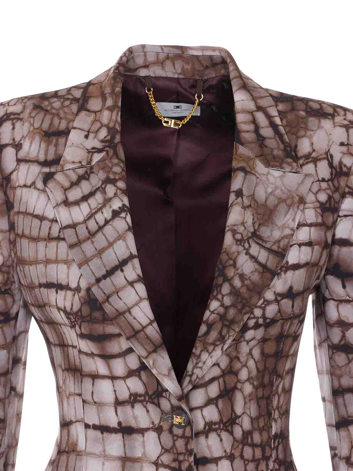 Jacket GI20761E2644 (Elisabetta Franchi / ブレザー・ジャケット ) | Elisabetta Franchi (エリザベッタ フランキ)(3)