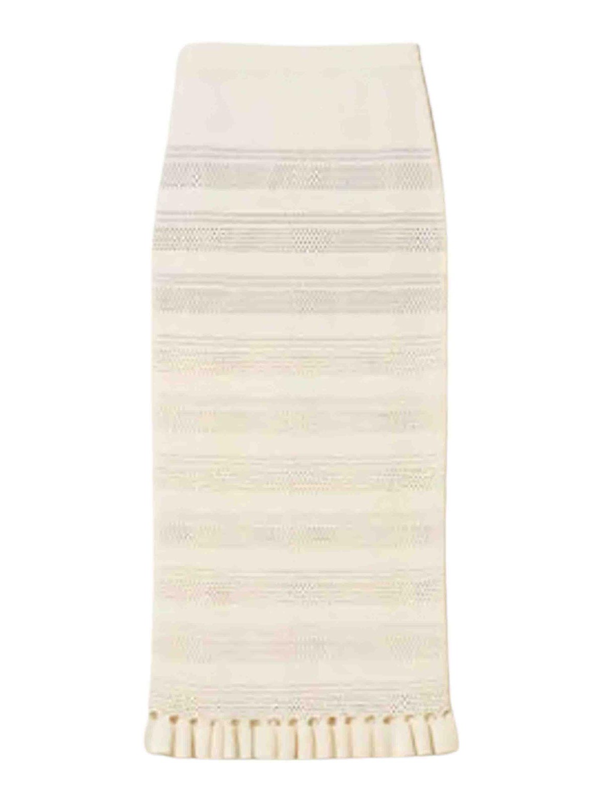 Cream Knitted Skirt 261TP308300059 (TWINSET / スカート ) | TWINSET (ツインセット)