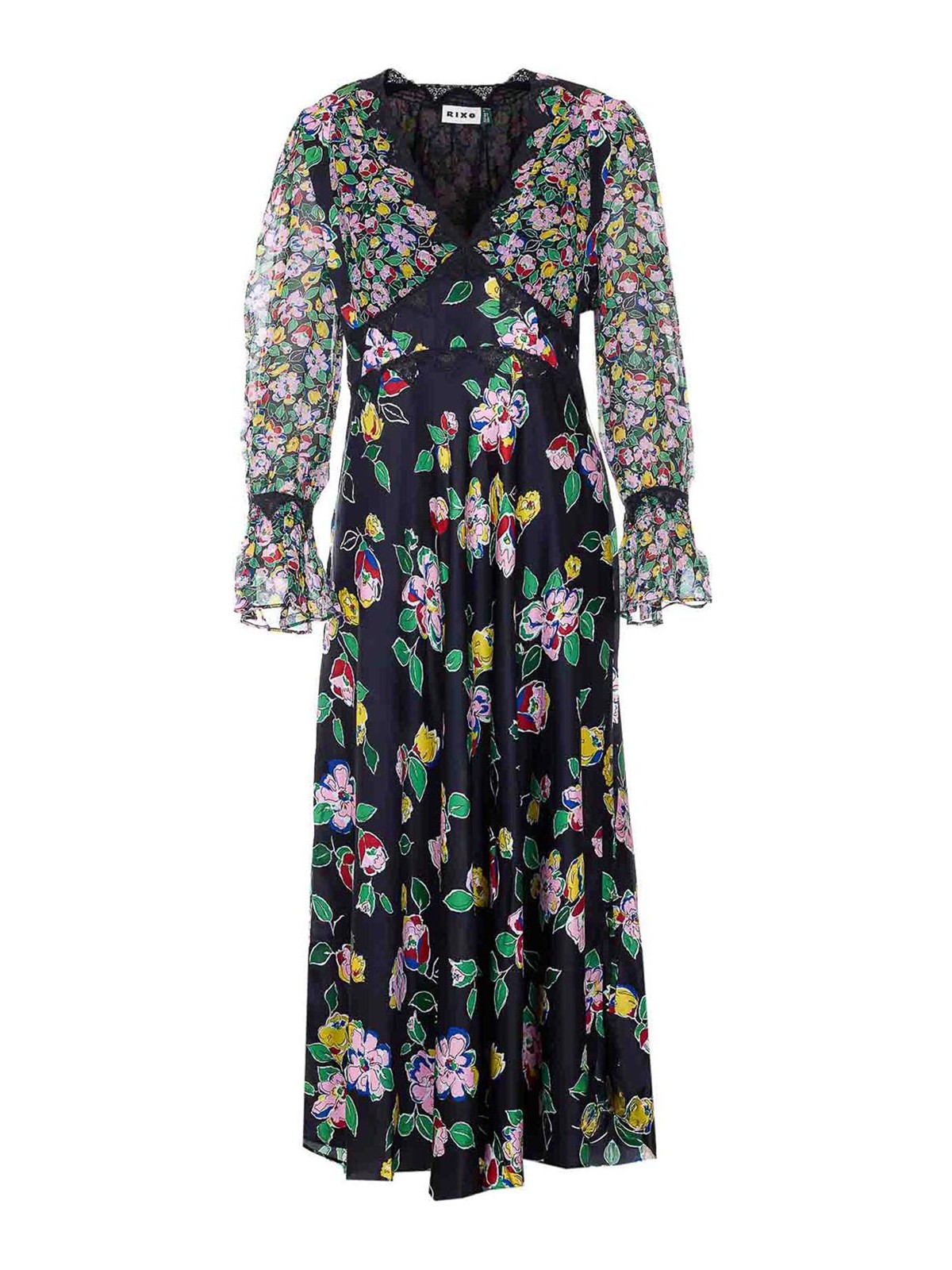 Multicolor Arlena Dress 553707545 (RIXO / ワンピース・ドレス・オールインワン ) | RIXO (リキソー)