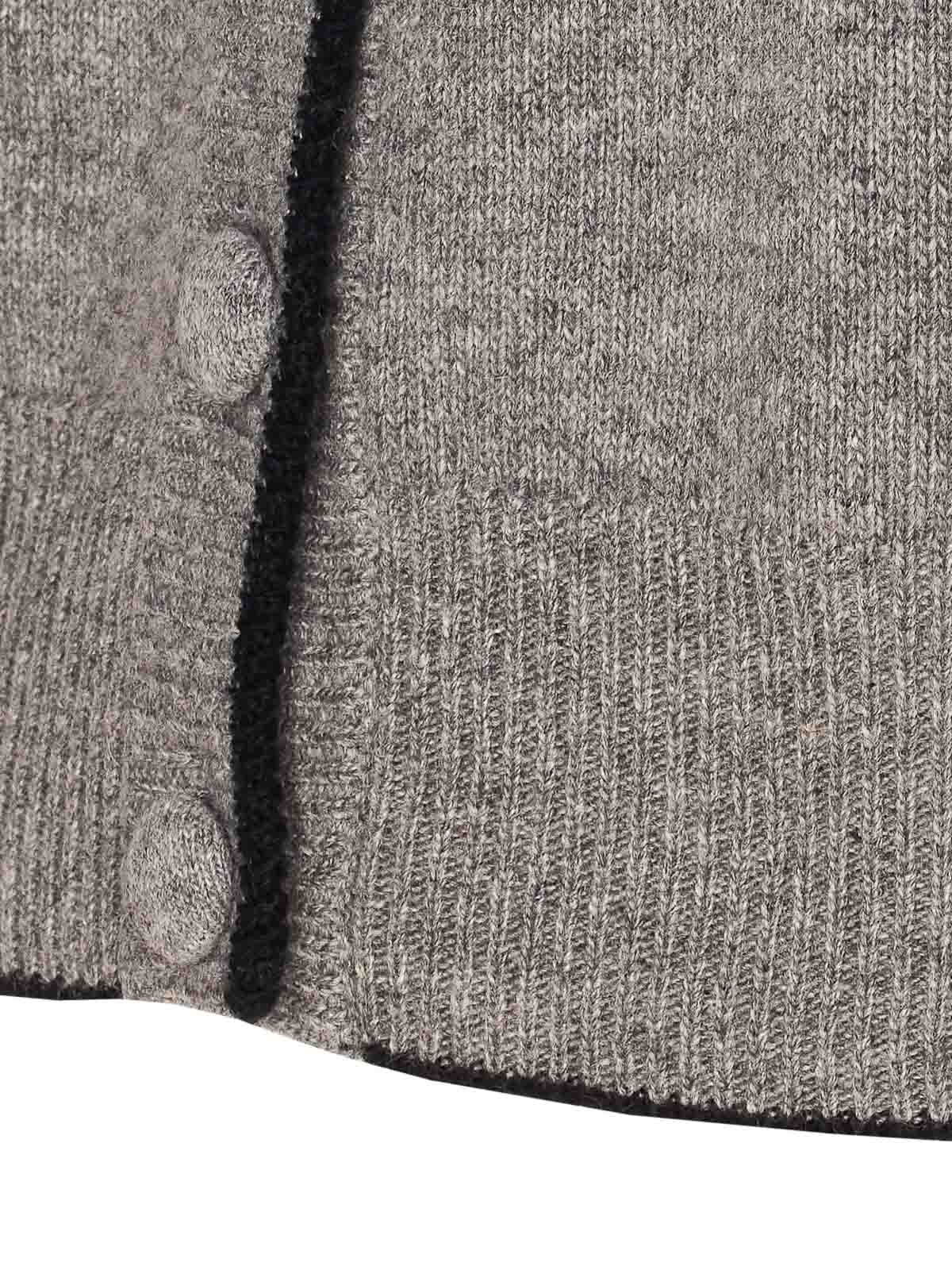 Grey Cardigan With Frontal Buttons Closure 26SMC08710012 (Chloé / ニット・セーター・カーディガン ) | Chloé (クロエ)(2)