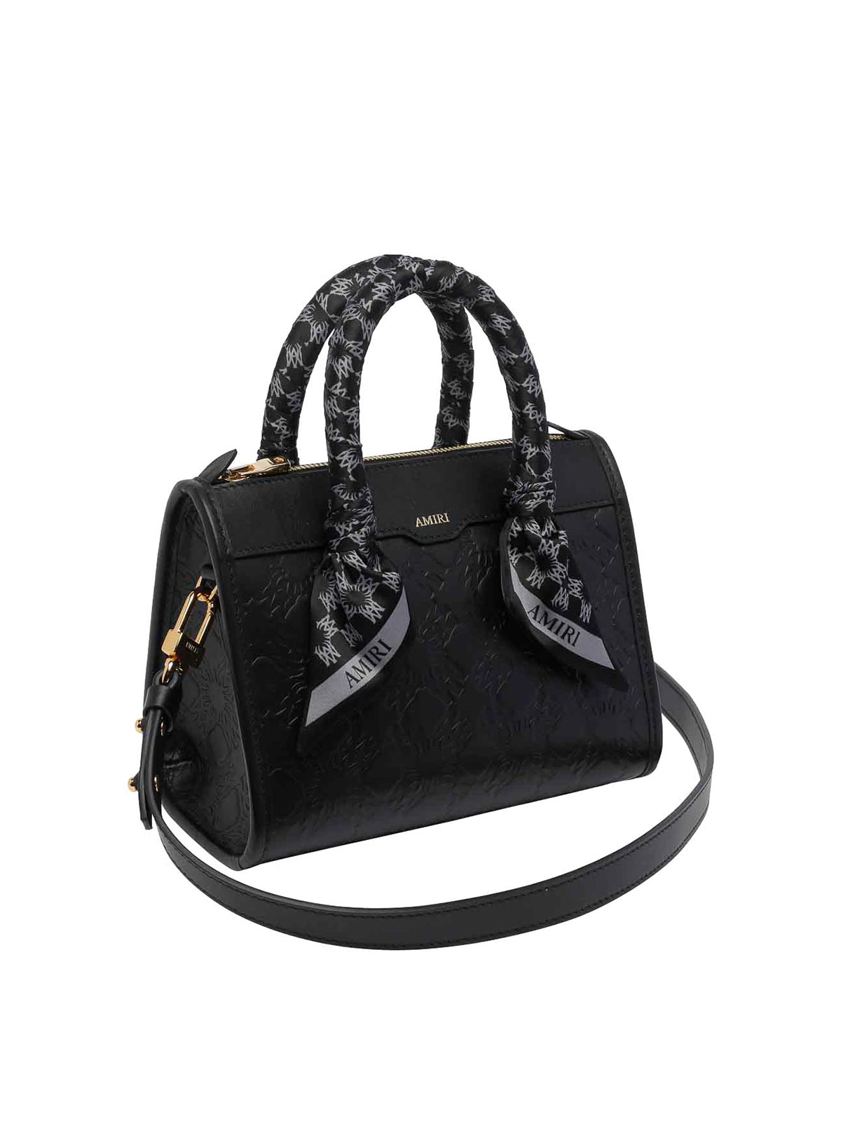 Black Ma Quad Micro Triangle Handbag BGTH1026BLACK (AMIRI / ハンドバッグ・ショルダーバッグ ) | AMIRI (アミリ)(1)