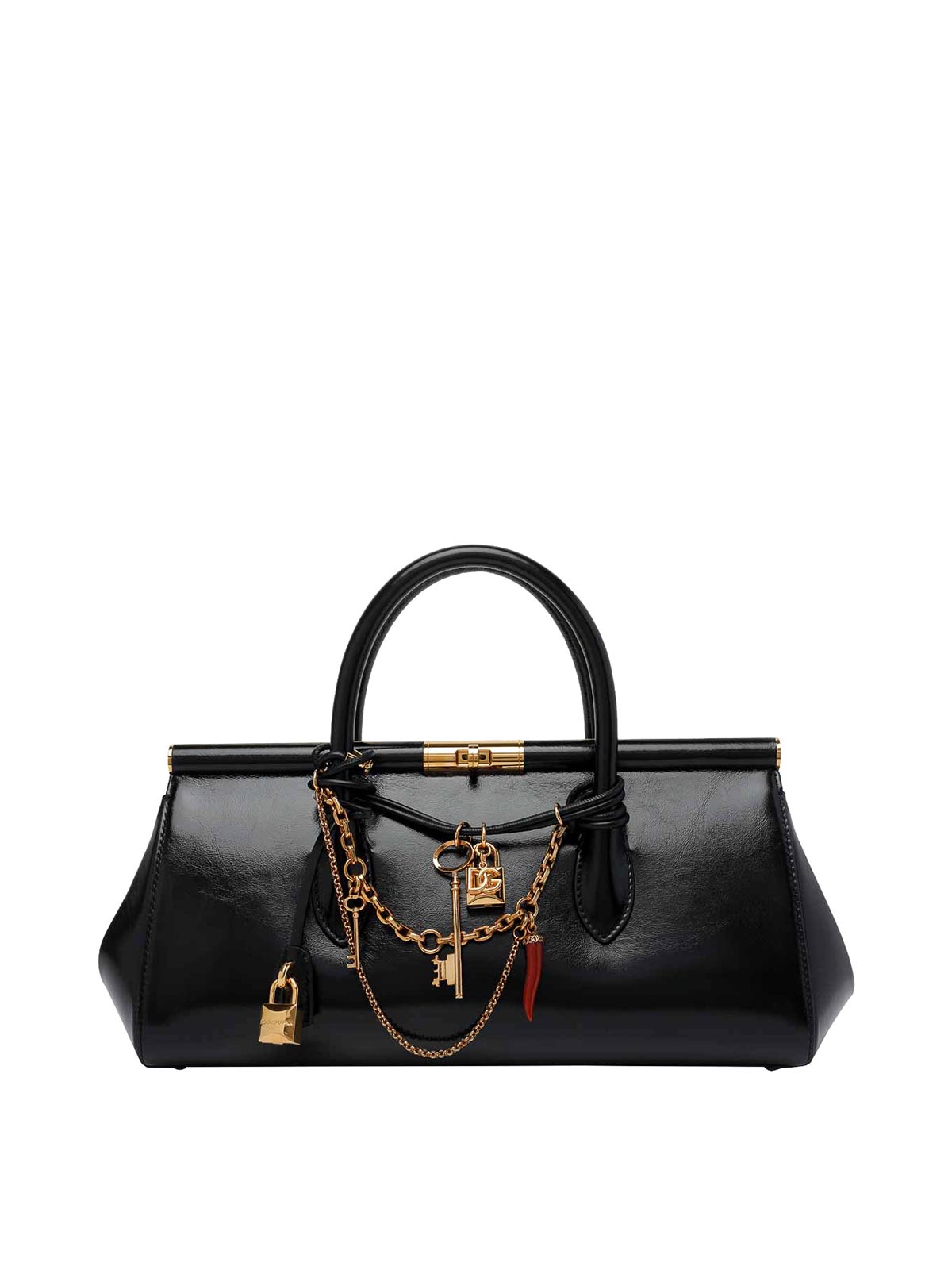 Marlene Everyday Handbag With Charms BB7735A00708I984 (Dolce & Gabbana / ハンドバッグ・ショルダーバッグ ) | Dolce & Gabbana (ドルチェガッバーナ)