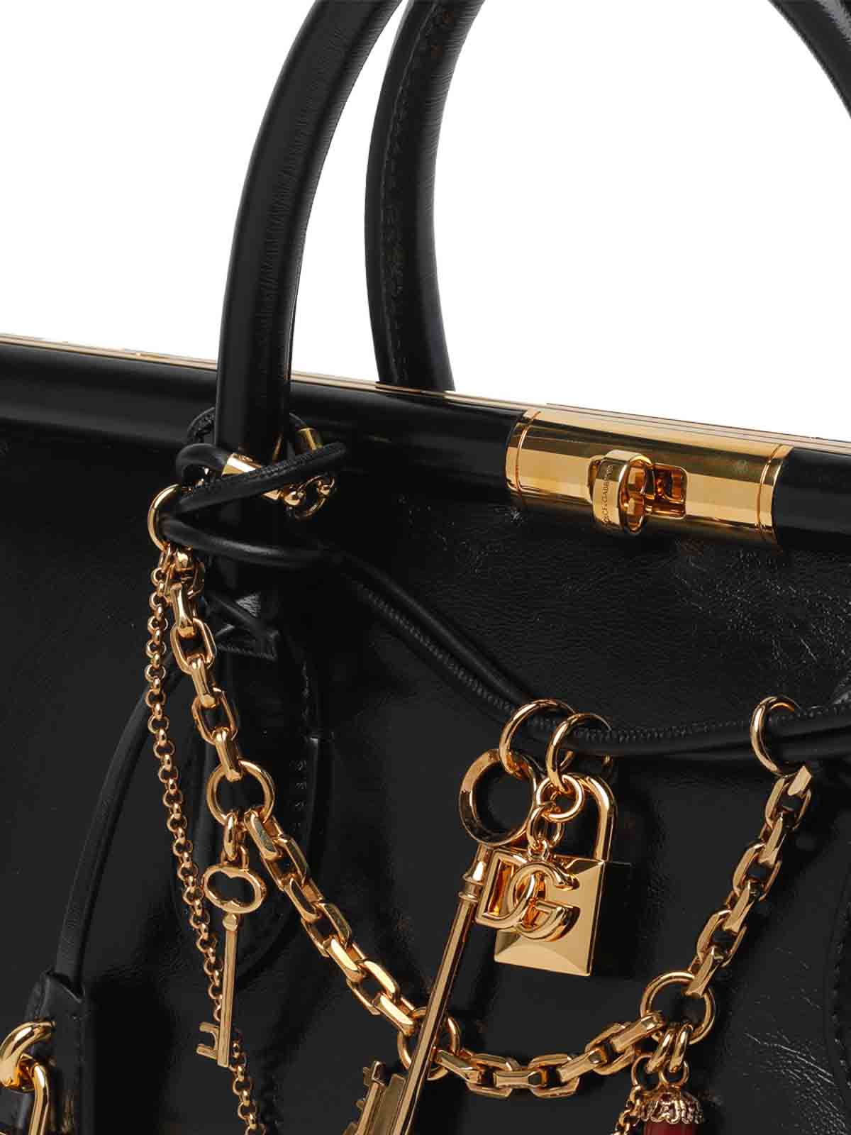 Marlene Everyday Handbag With Charms BB7735A00708I984 (Dolce & Gabbana / ハンドバッグ・ショルダーバッグ ) | Dolce & Gabbana (ドルチェガッバーナ)(3)