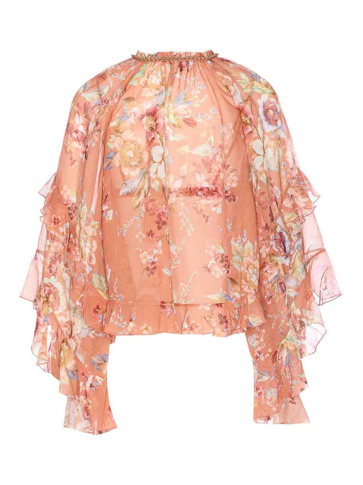 Cinnamon Awaken Ruffle Blouse 5689TRS261 (ZIMMERMANN / シャツ・ブラウス ) | ZIMMERMANN (ジマーマン)(1)