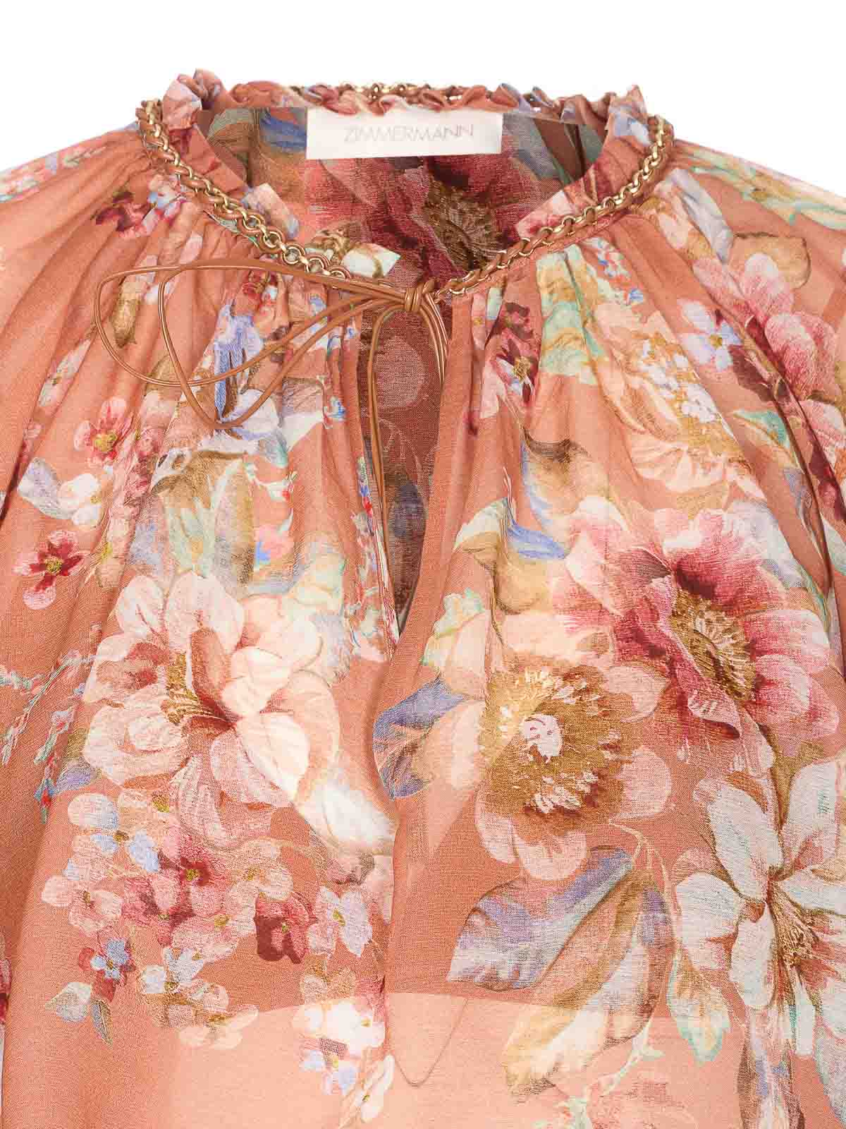 Cinnamon Awaken Ruffle Blouse 5689TRS261 (ZIMMERMANN / シャツ・ブラウス ) | ZIMMERMANN (ジマーマン)(3)