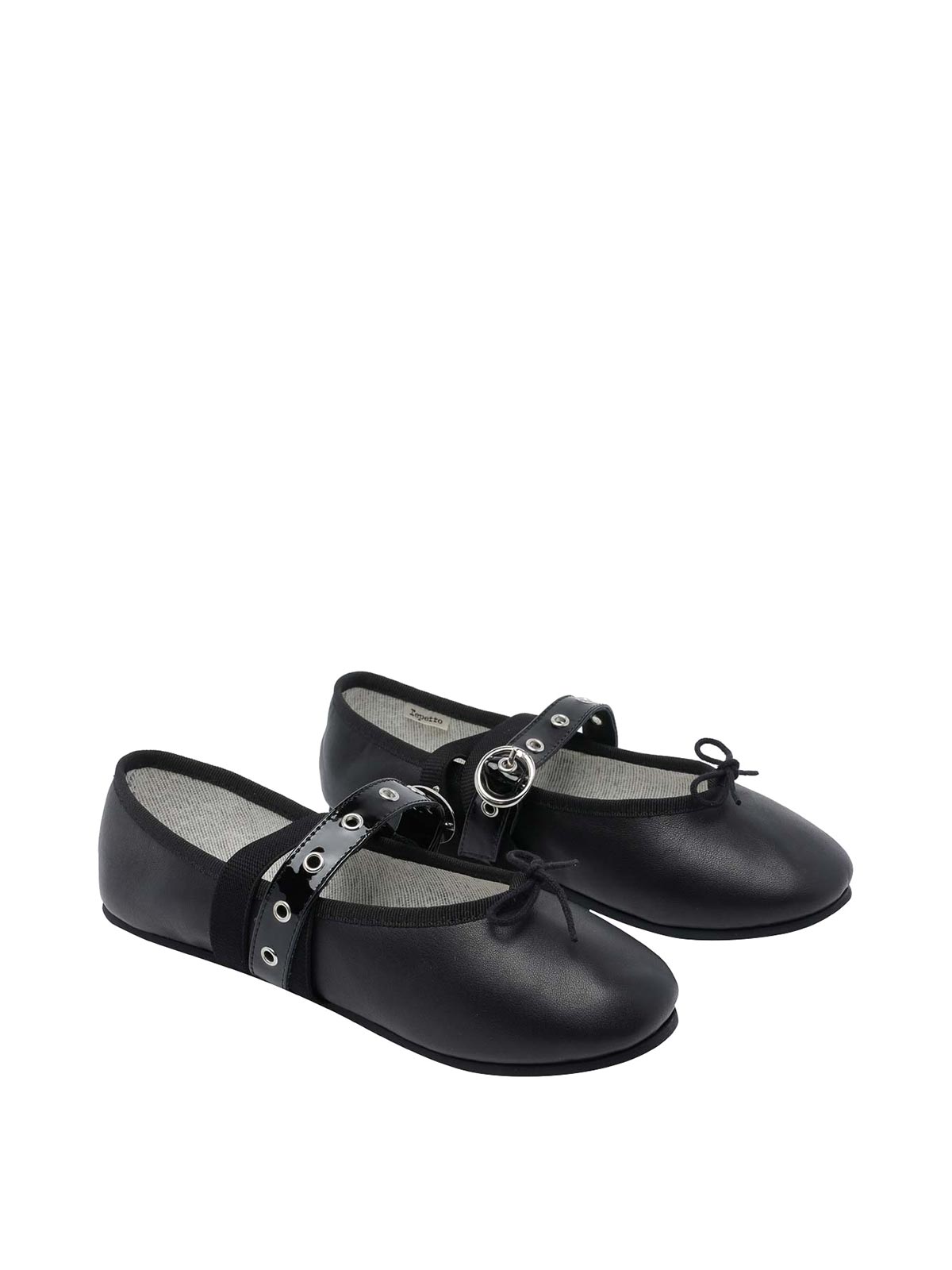 Black Twist Mary Jane Ballets V4237VVE410 (repetto / フラットシューズ ) | repetto (レペット)(1)