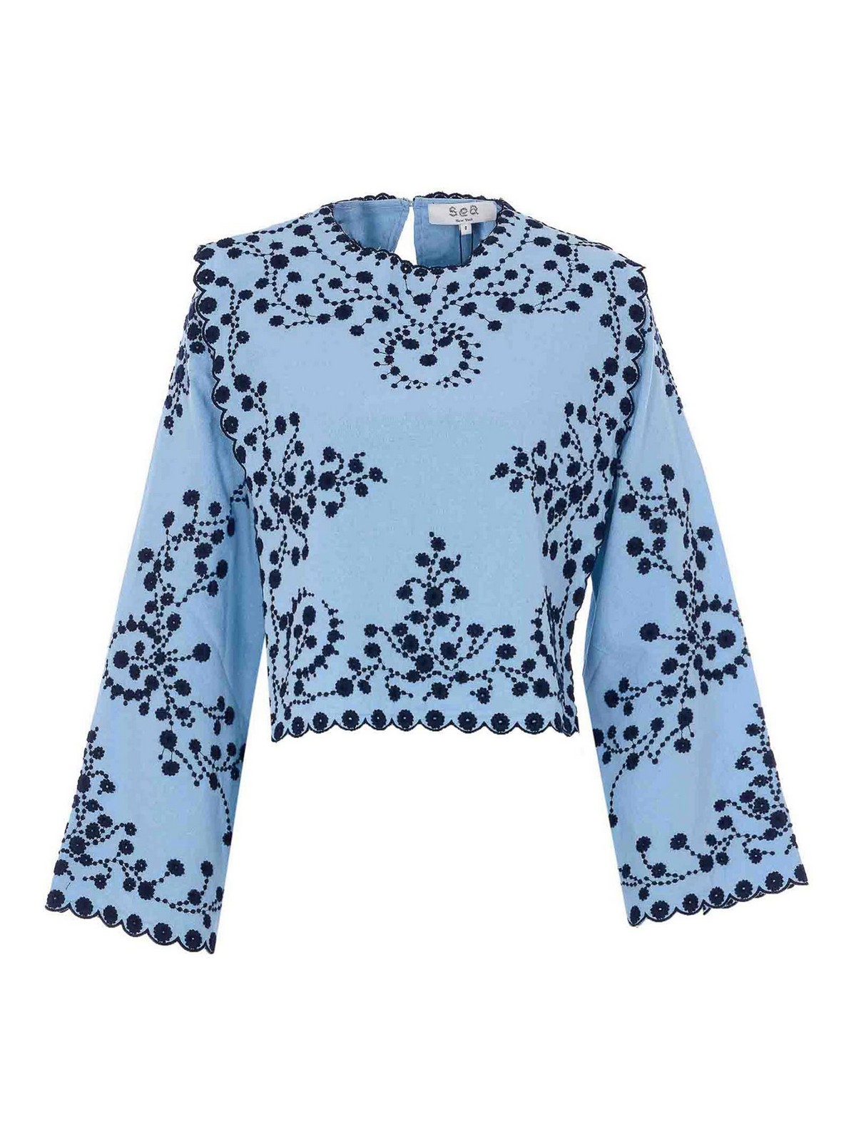 Light Blue Top 113BLUE (Sea New York / シャツ・ブラウス ) | Sea New York (シー ニューヨーク)