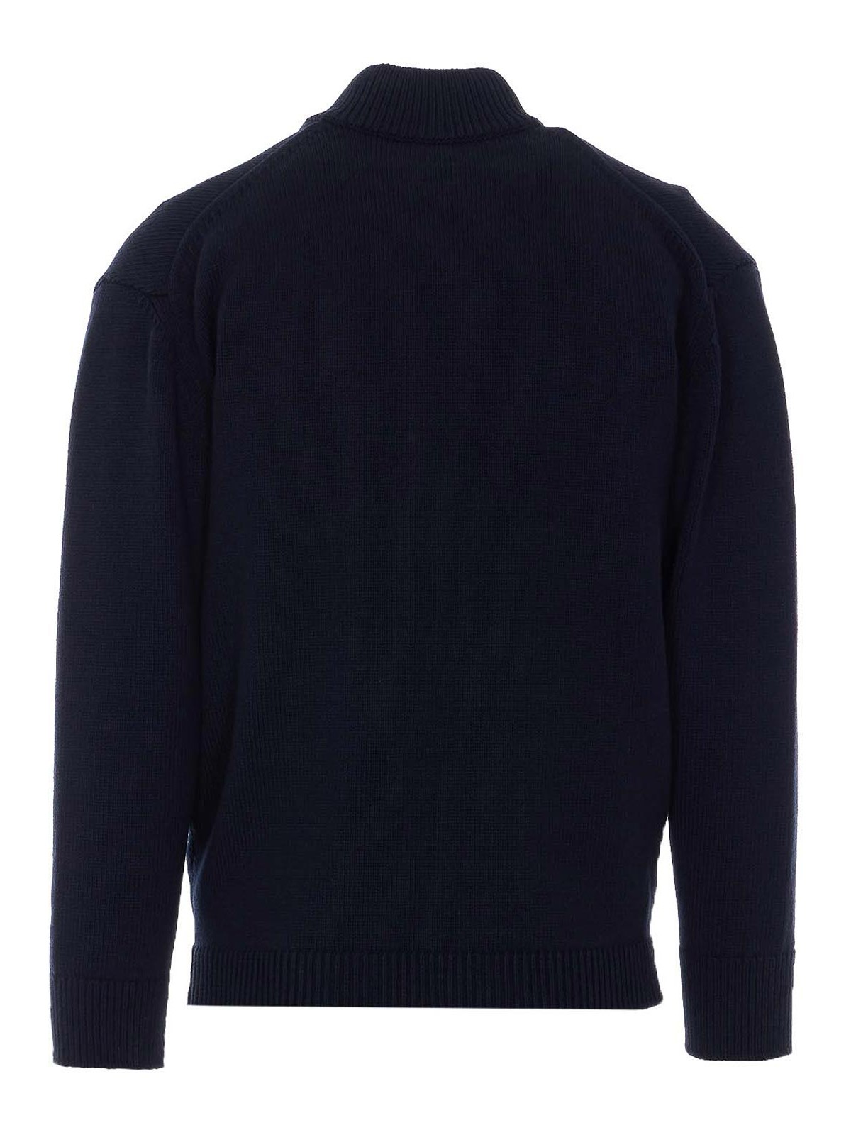 Total Eclipse Cotton Mixed Zip Jacket 20CMKN131A006056M888 (C.P. Company / ニット・セーター・カーディガン ) | C.P. Company (シーピーカンパニー)(1)