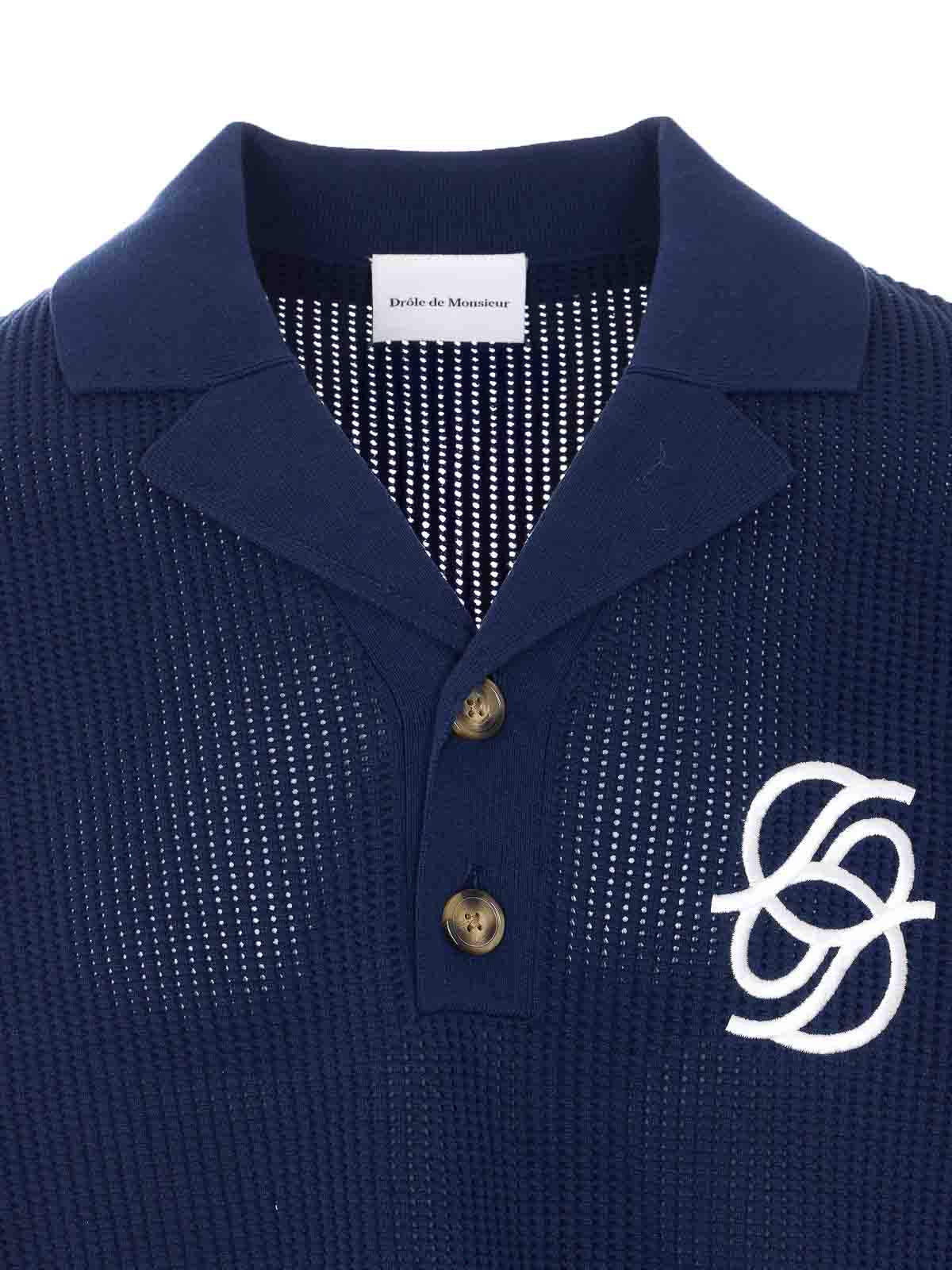 Monogram Polo PO171CO207NY (Drôle De Monsieur / ニット・セーター・カーディガン ) | Drôle De Monsieur (ドロールドムッシュ)(3)
