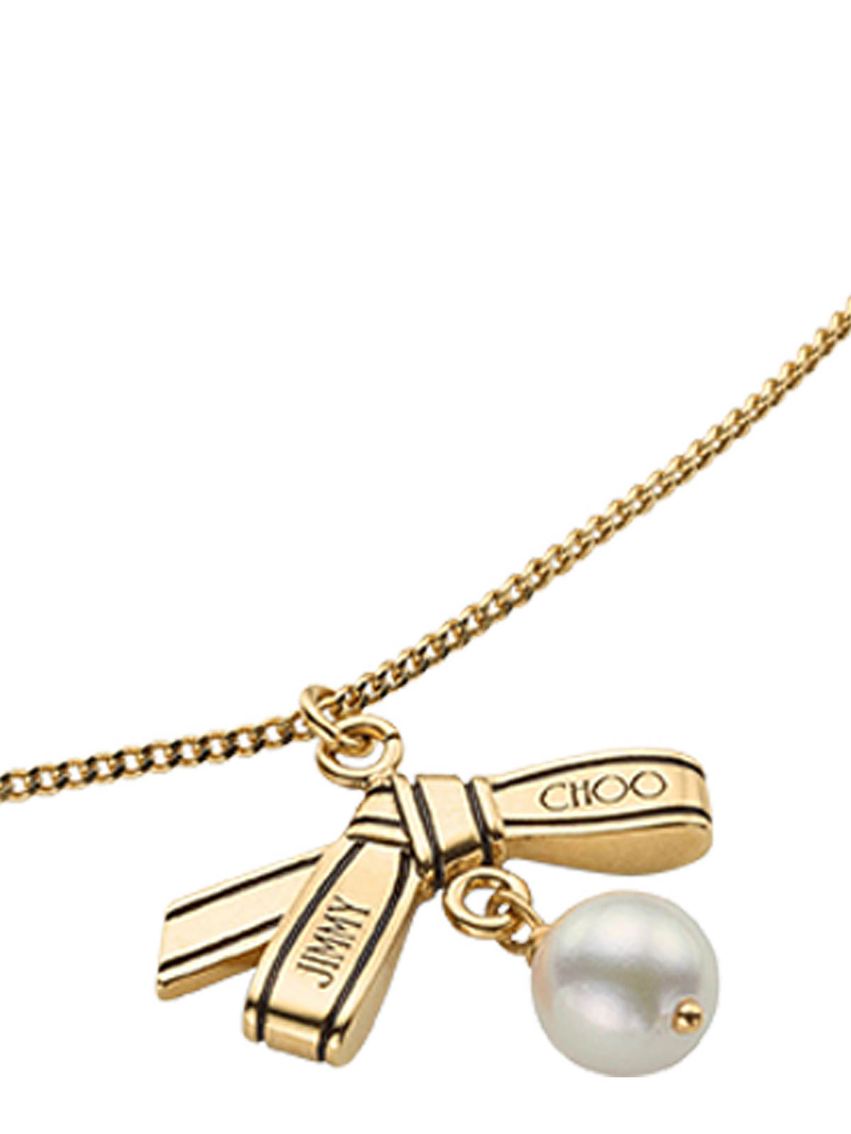 Ribbon Pendant Necklace RBNPENDANTNCKLCJKI (JIMMY CHOO / ネックレス ) | JIMMY CHOO (ジミー チュウ)(1)