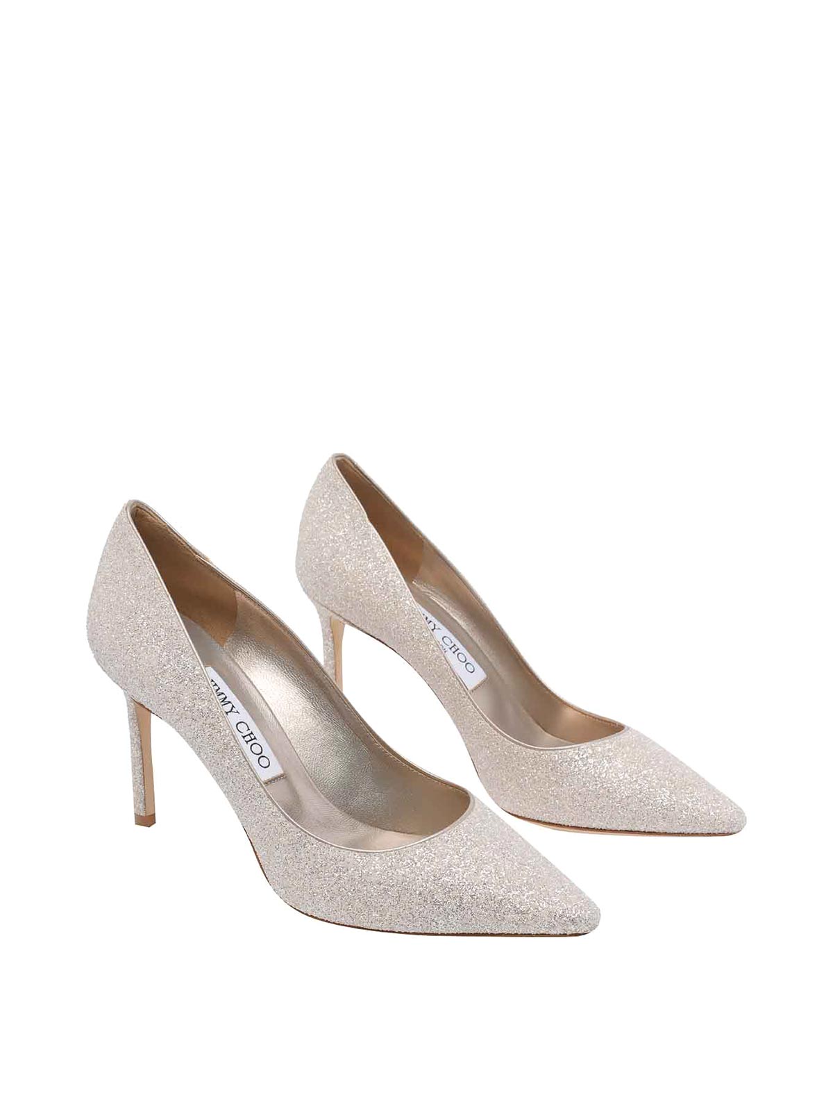 Romy Pumps ROMY85GQILIGHTSOFTGOLD (JIMMY CHOO / パンプス・ハイヒール ) | JIMMY CHOO (ジミー チュウ)(1)