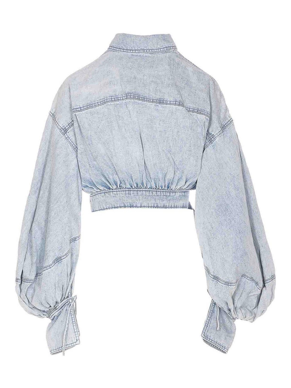 Denim Rebellion Denim Wrap Top 6771TC261 (ZIMMERMANN / シャツ・ブラウス ) | ZIMMERMANN (ジマーマン)(1)