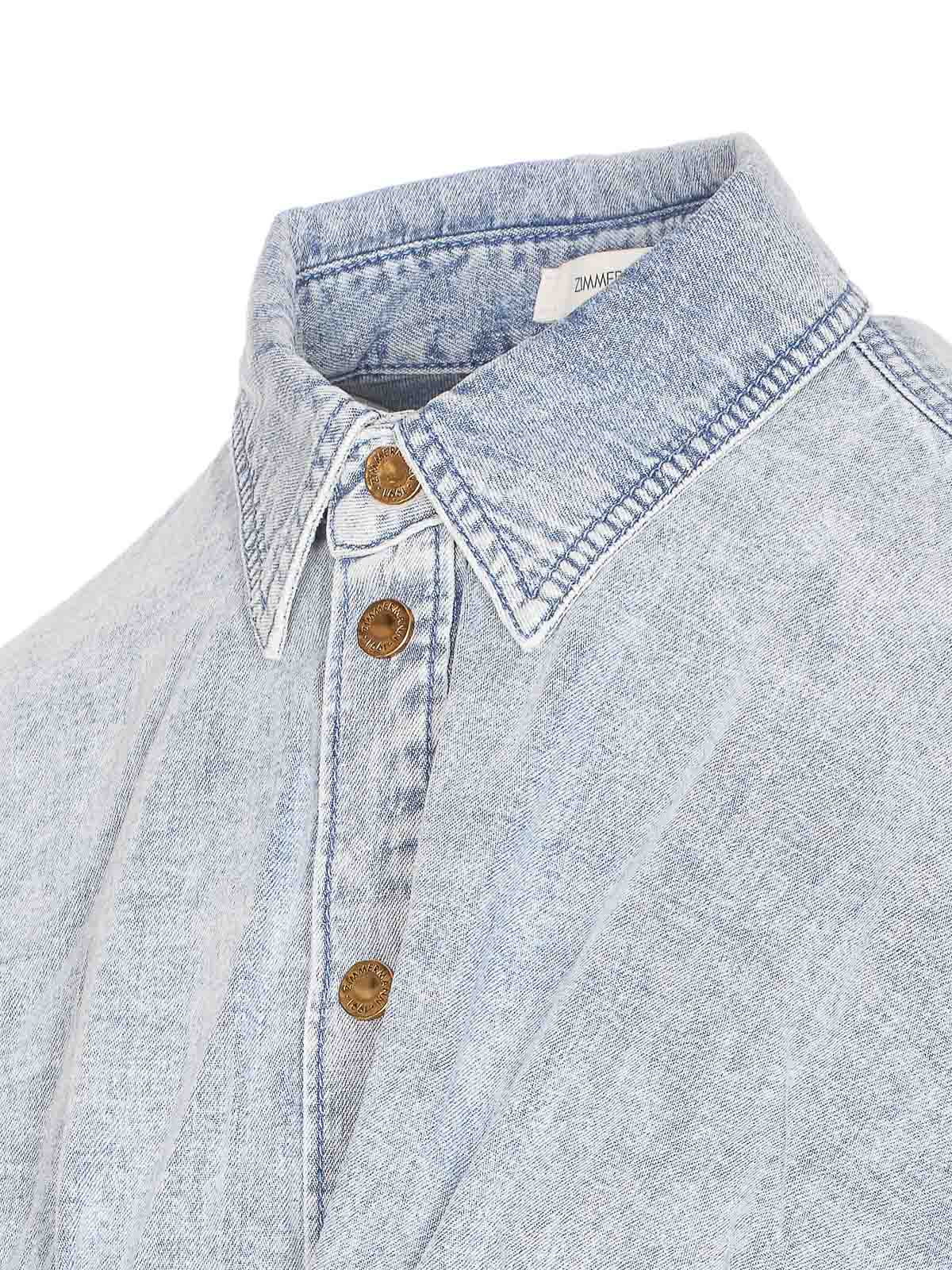 Denim Rebellion Denim Wrap Top 6771TC261 (ZIMMERMANN / シャツ・ブラウス ) | ZIMMERMANN (ジマーマン)(2)