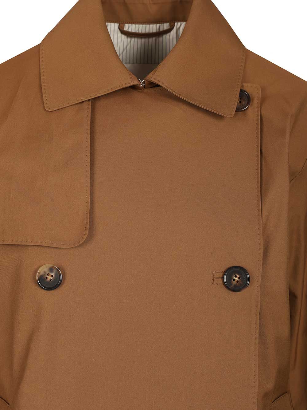 ZENO COTTON DOUBLE BREASTED MINI TRENCH 2619021124600251020 (Max Mara The CUBE / コート ) | Max Mara The CUBE (マックスマーラ ザ・キューブ)(3)