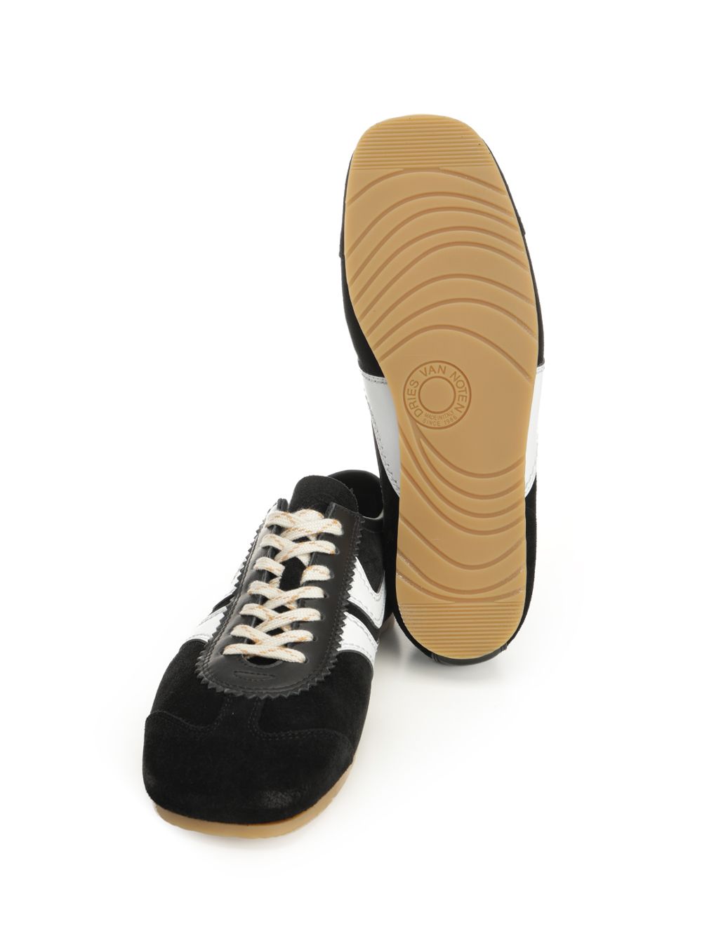 Leather and suede sneakers 2610217260126998 (Dries Van Noten / スニーカー ) | Dries Van Noten (ドリスヴァンノッテン)(4)