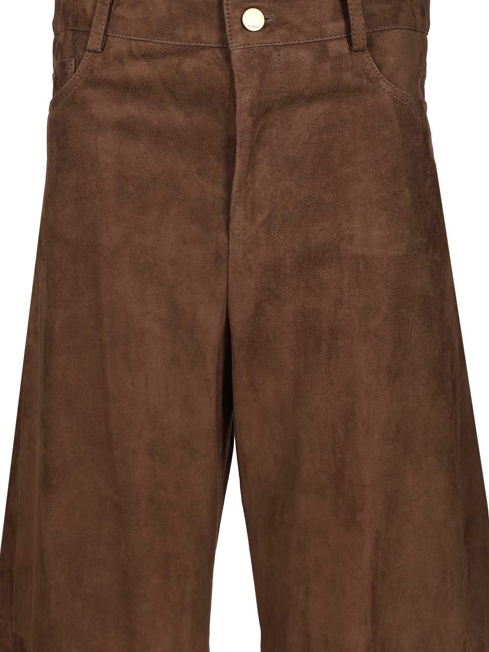 FULMINE SUEDE WIDE LEG PANTS 2619431011600018002 (S MAX MARA / パンツ ) | S MAX MARA (エス マックスマーラ)(3)