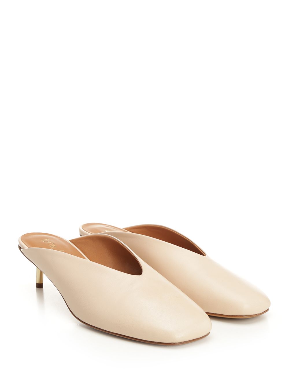 METAL HEEL LEATHER SABOT 14698F49A2007 (forte_forte / サンダル ) | forte_forte (フォルテ フォルテ)(1)