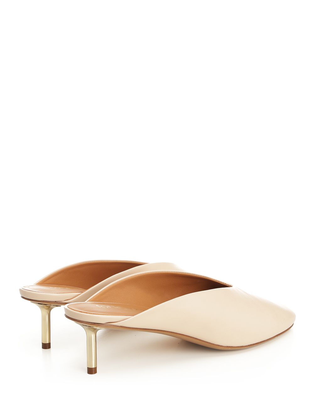 METAL HEEL LEATHER SABOT 14698F49A2007 (forte_forte / サンダル ) | forte_forte (フォルテ フォルテ)(2)