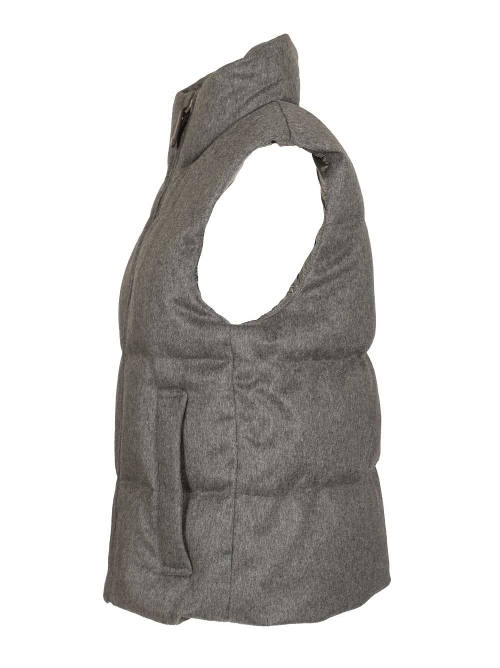 AMOROSO CASHMERE DRAP PUFFER GILET 2619291034600340003 (Max Mara The CUBE / ベスト ) | Max Mara The CUBE (マックスマーラ ザ・キューブ)(2)
