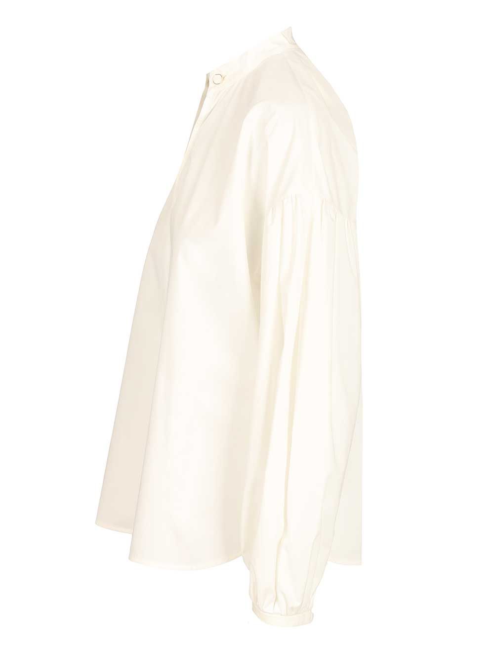 MSTGINNASTA POPELINE EMBELLISHED SHIRT 2616191021600216001 (Max Mara Studio / シャツ・ブラウス ) | Max Mara Studio (マックスマーラ ステュディオ)(2)