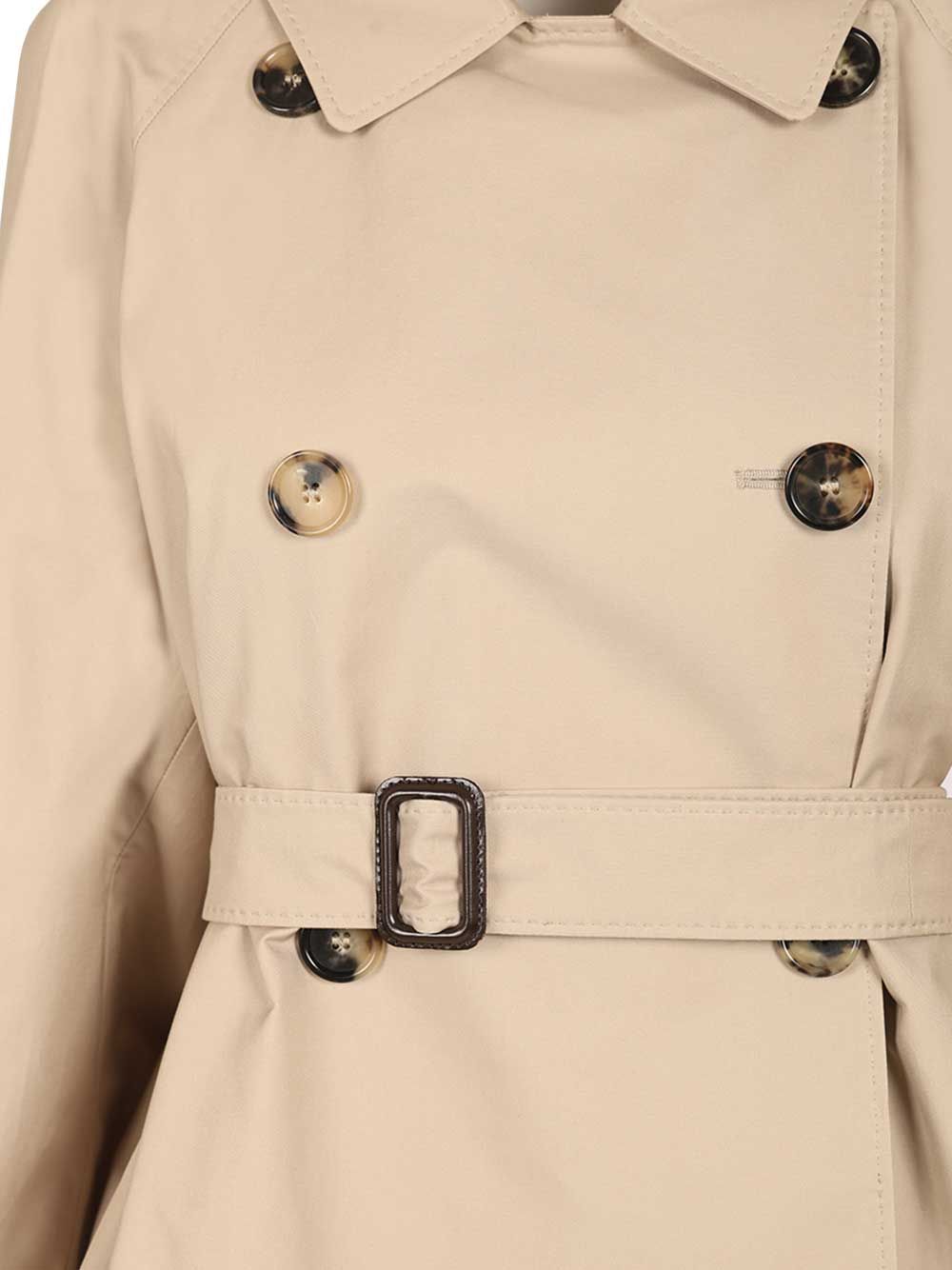 CALLE COTTON DOUBLE BREASTED SHORT TRENCH 2619021114600251013 (Max Mara The CUBE / コート ) | Max Mara The CUBE (マックスマーラ ザ・キューブ)(3)